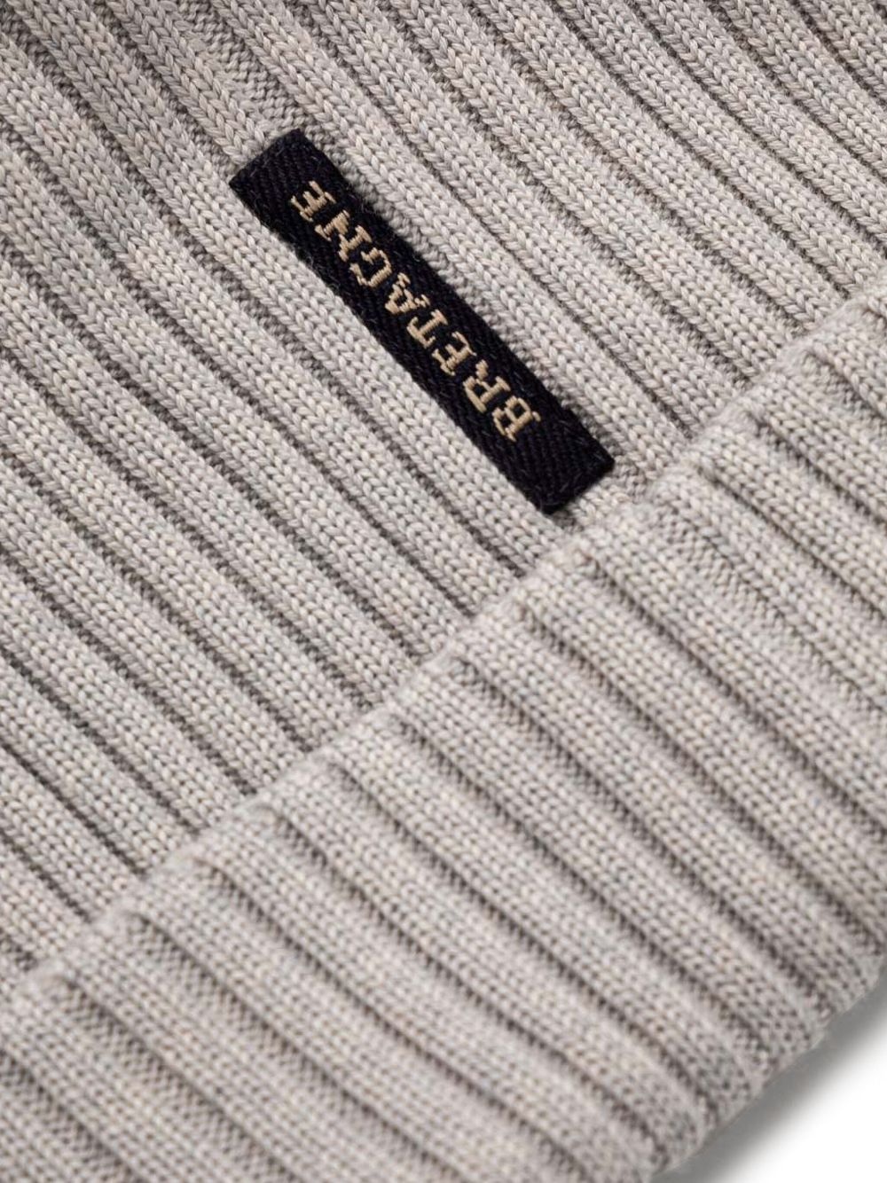 logo-appliqué beanie hat - 3