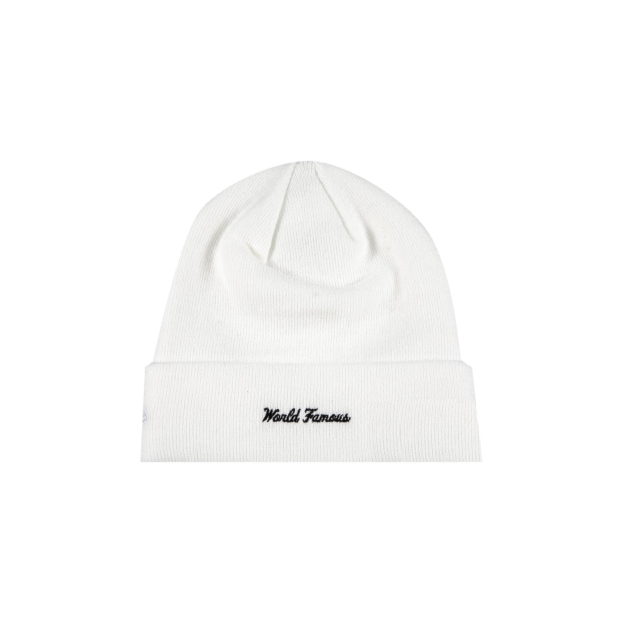 Supreme x New Era Box Logo Beanie 'White' - 2