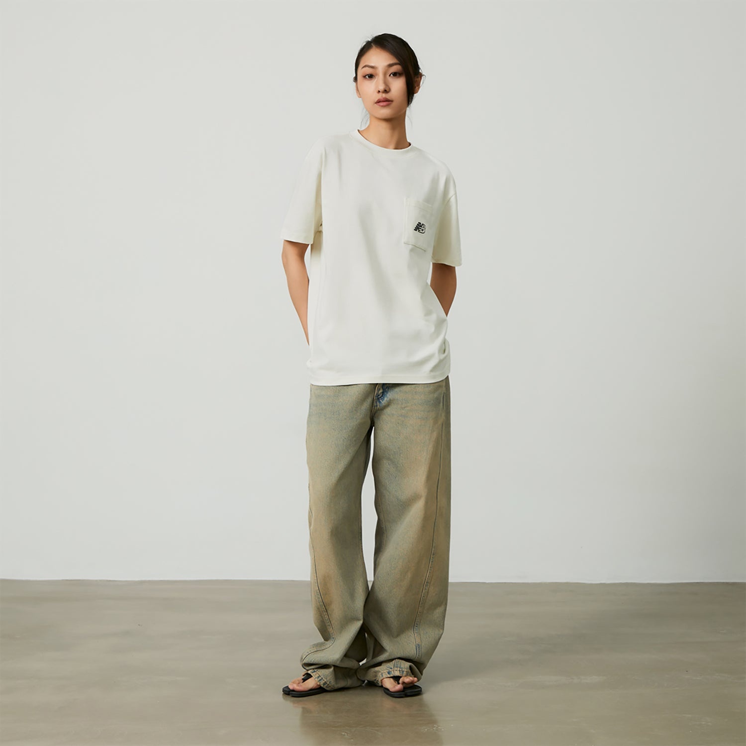 New Balance x Tombonia Graphic T-shirt Lifestyle 'White' AMT42336-CIC - 3