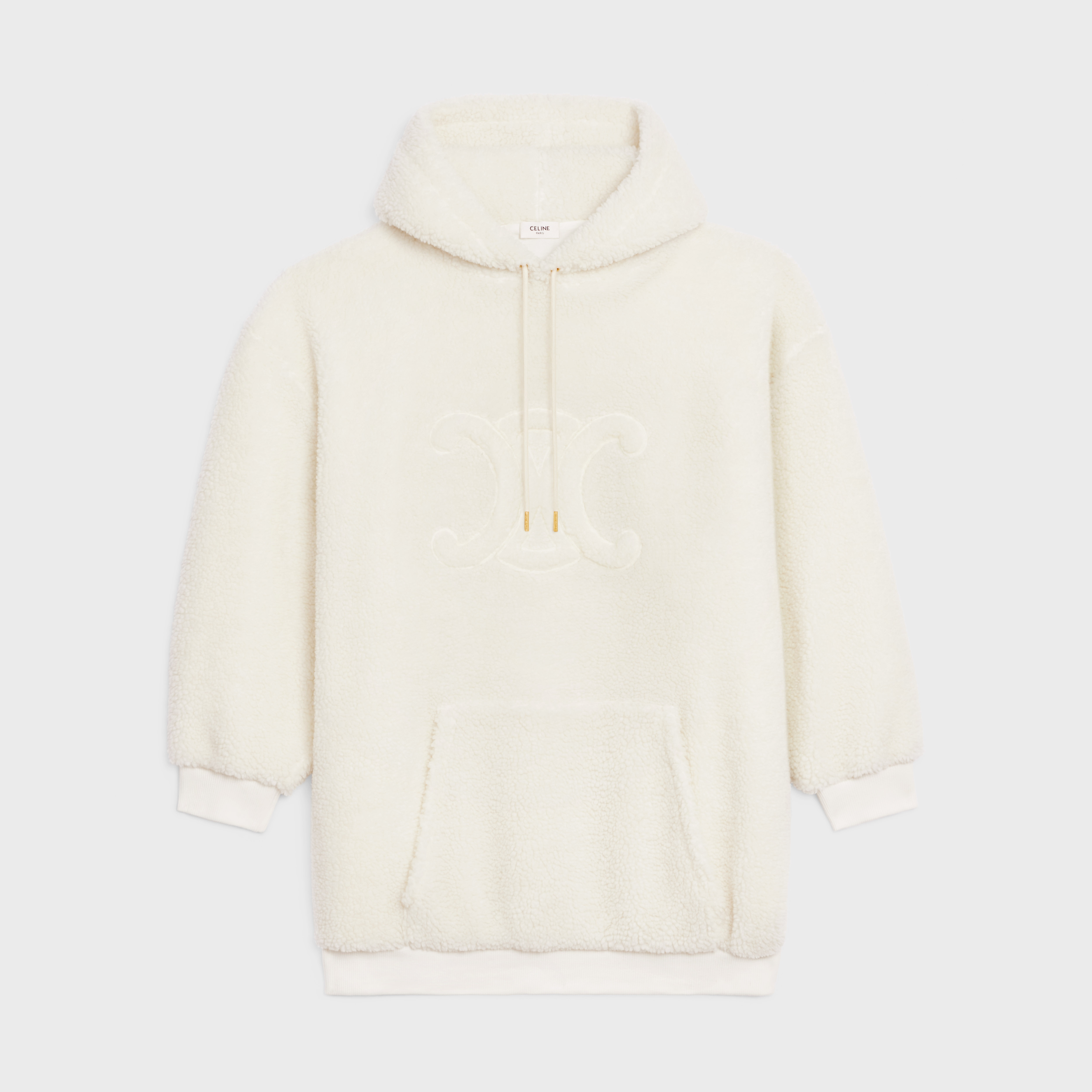 Oversized Triomphe hoodie in Fleece - 1