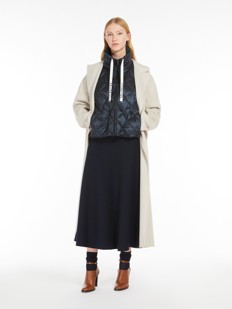 Max Mara TREGIC Water-repellent technical canvas gilet outlook