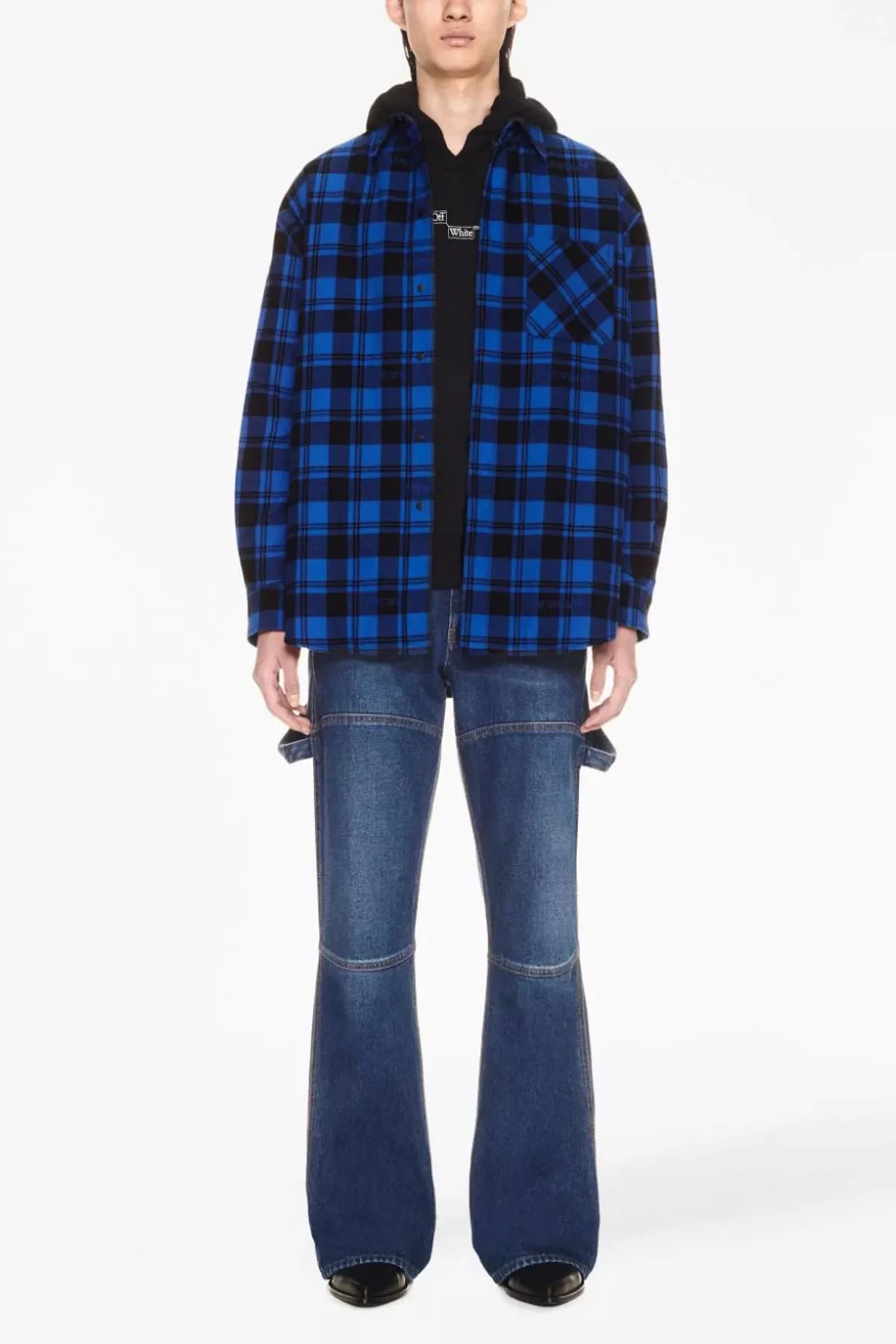 'Check Flannel' overshirt - 2