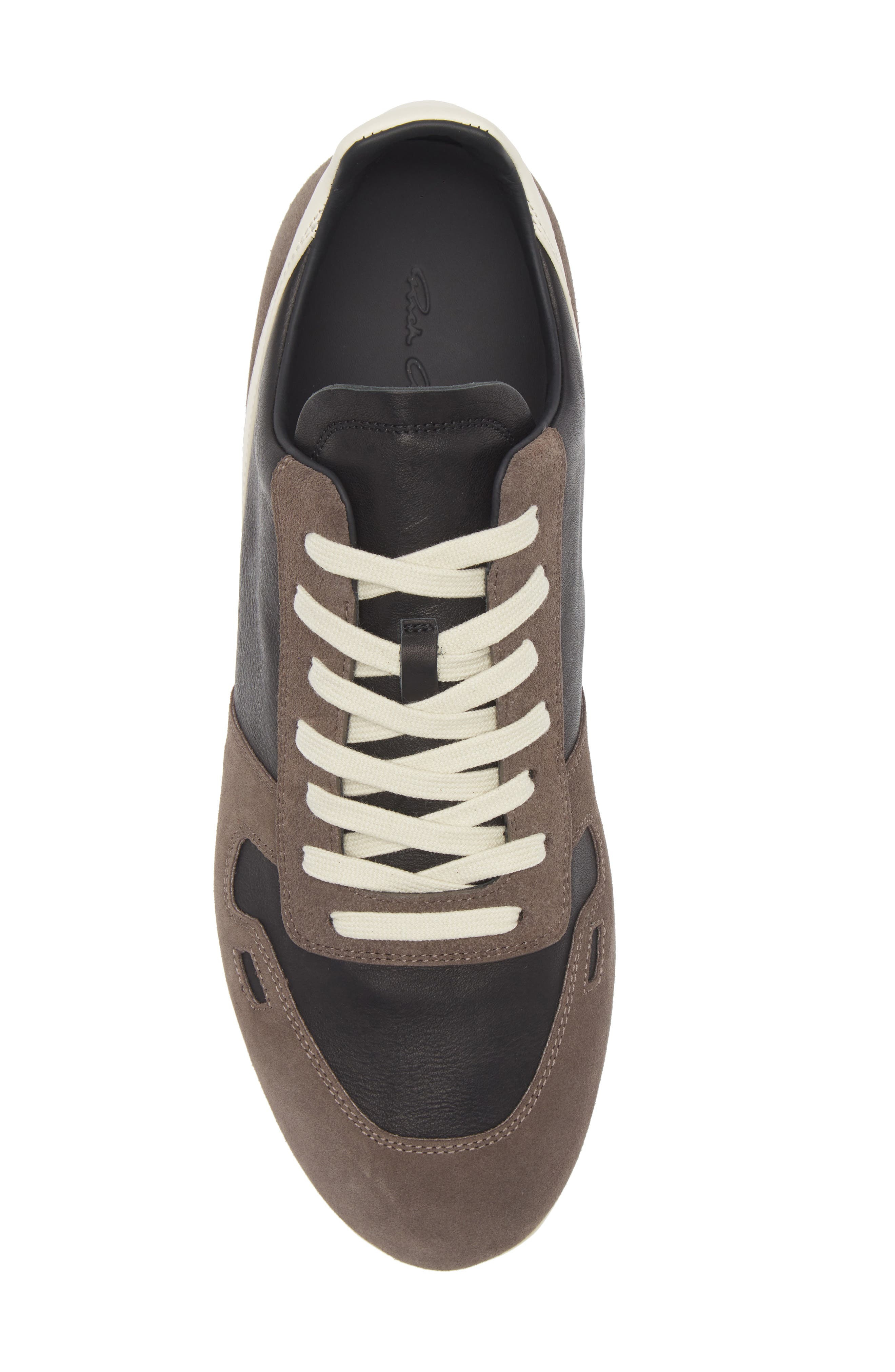 Rick Owens Concordians Minimal Sneak Sneaker in Dark Dust/Black/Milk at Nordstrom - 5