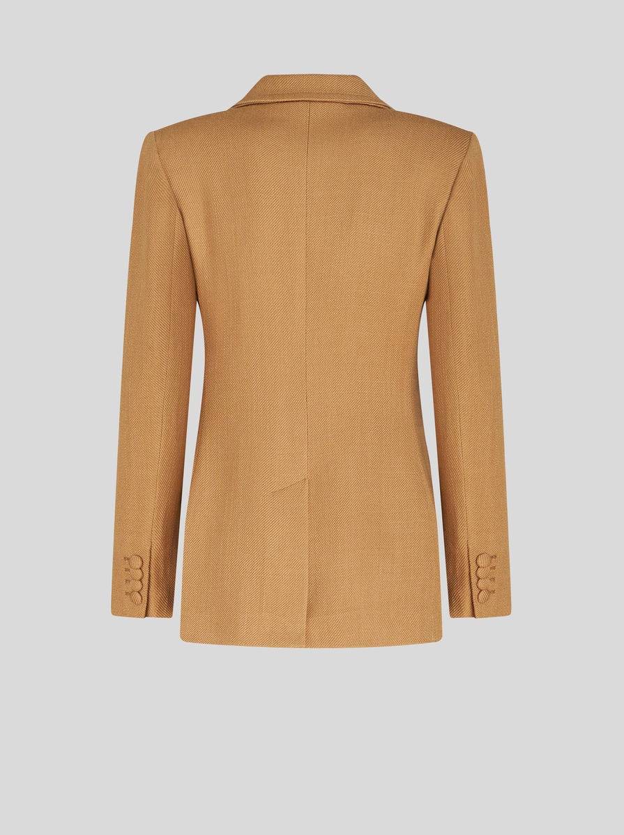 TWO-BUTTON JACKET WITH EMBROIDERY - 5