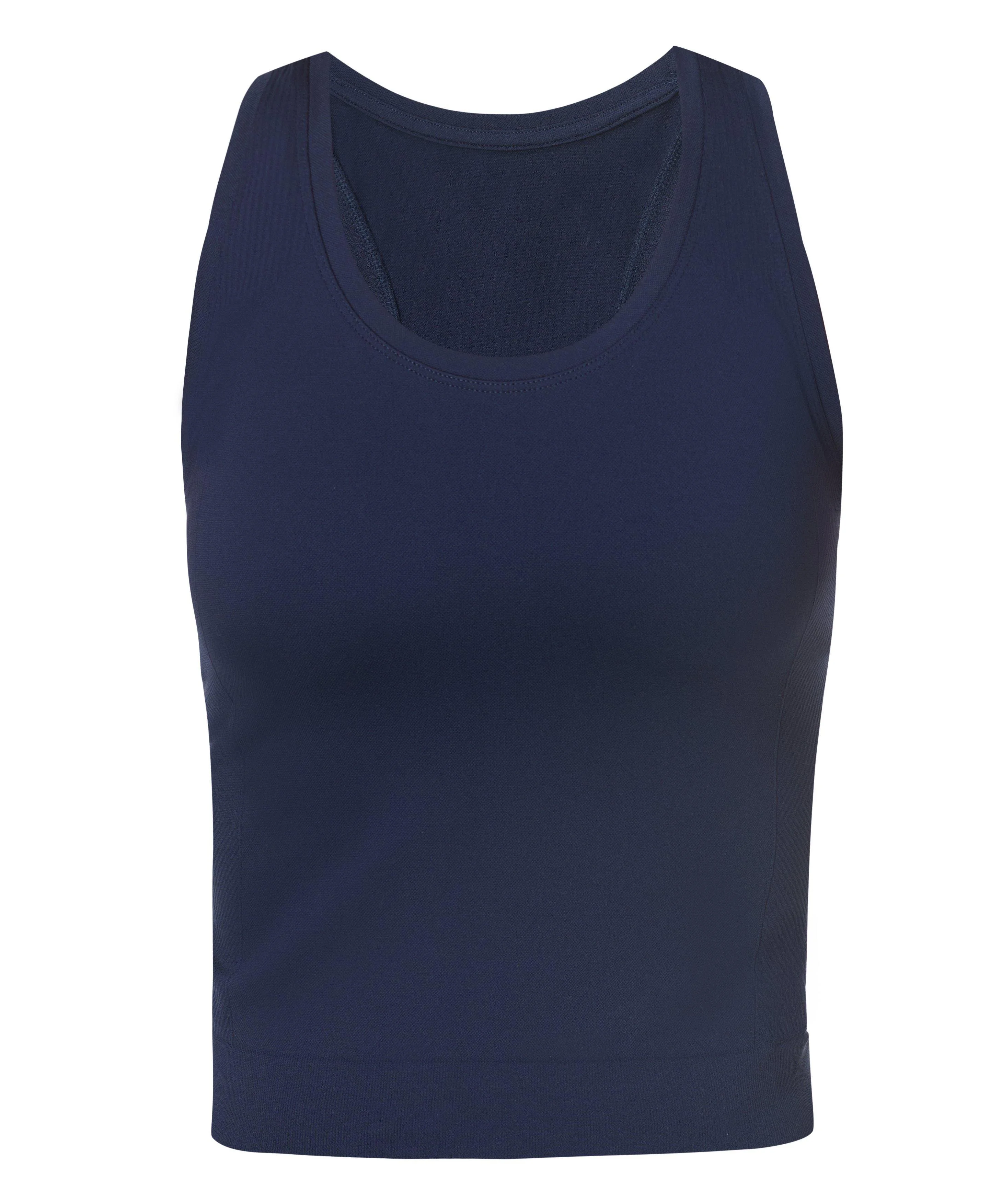 Athlete Crop Seamless Workout Tank - 1
