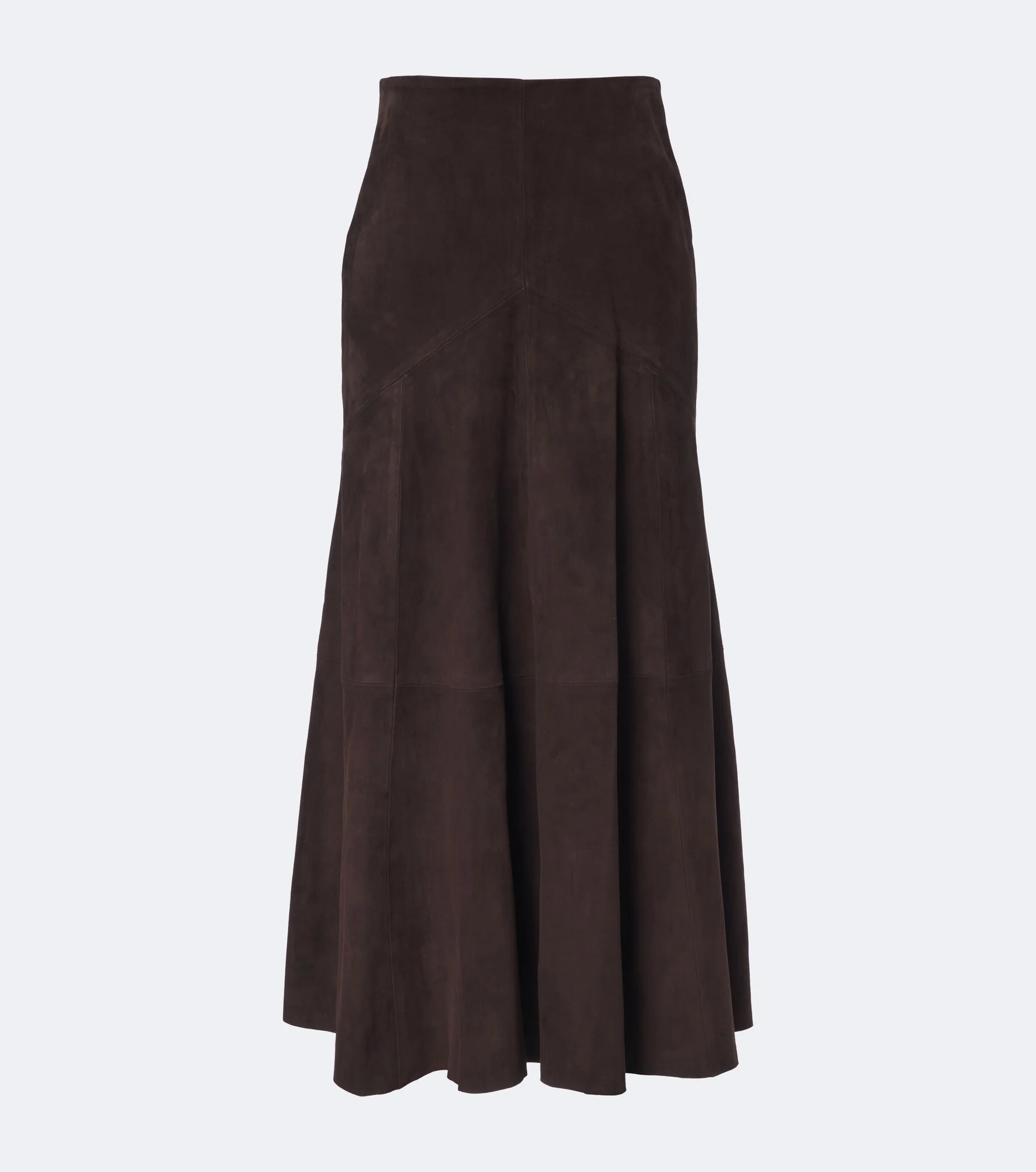Garnier suede midi skirt - 1
