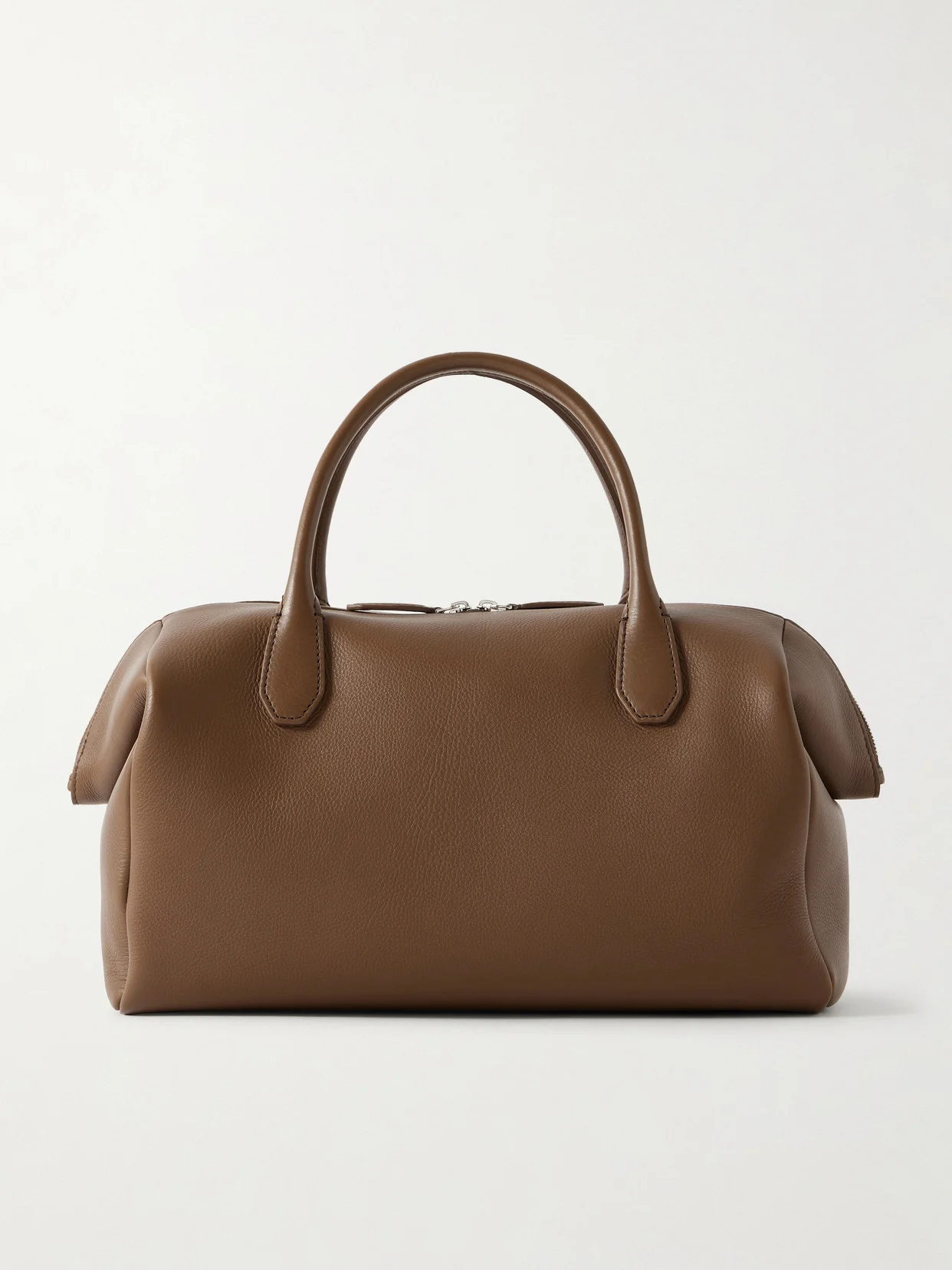 Faye Textured-leather Tote - 1