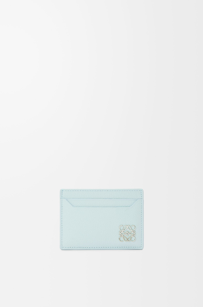 Anagram plain cardholder in pebble grained calfskin 1