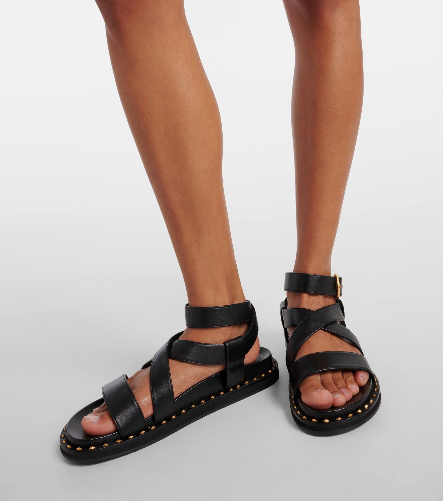 Blaise leather sandals - 7