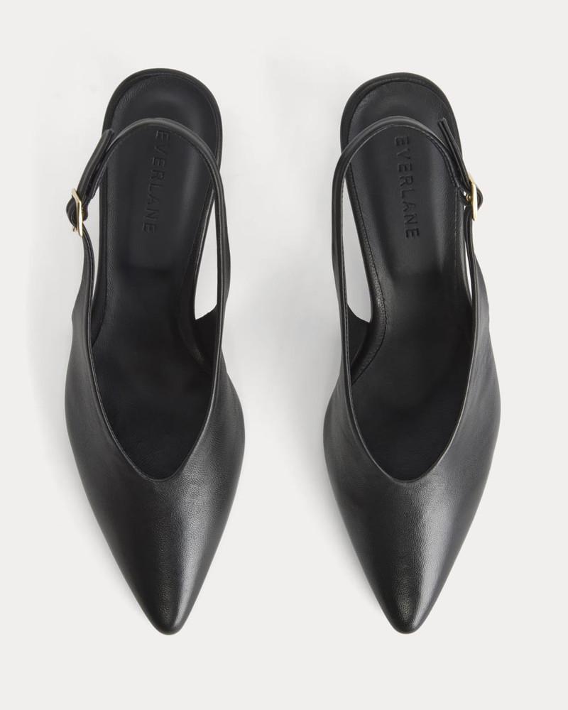 EVERLANE POINTED-TOE SLINGBACK HEEL outlook