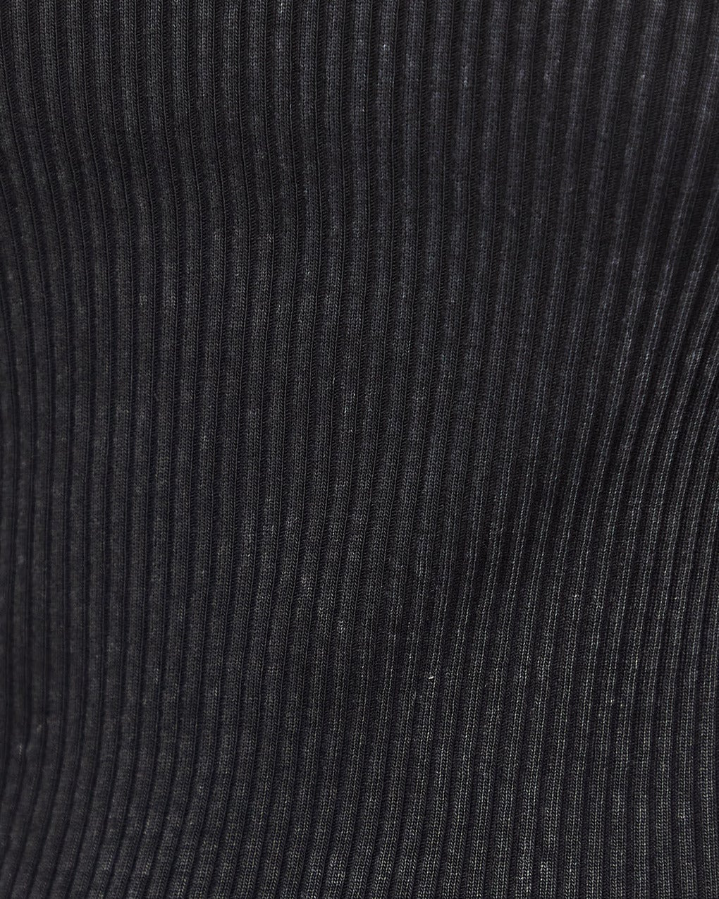 Top Heavy Rib Jersey Tank Washed black - 7