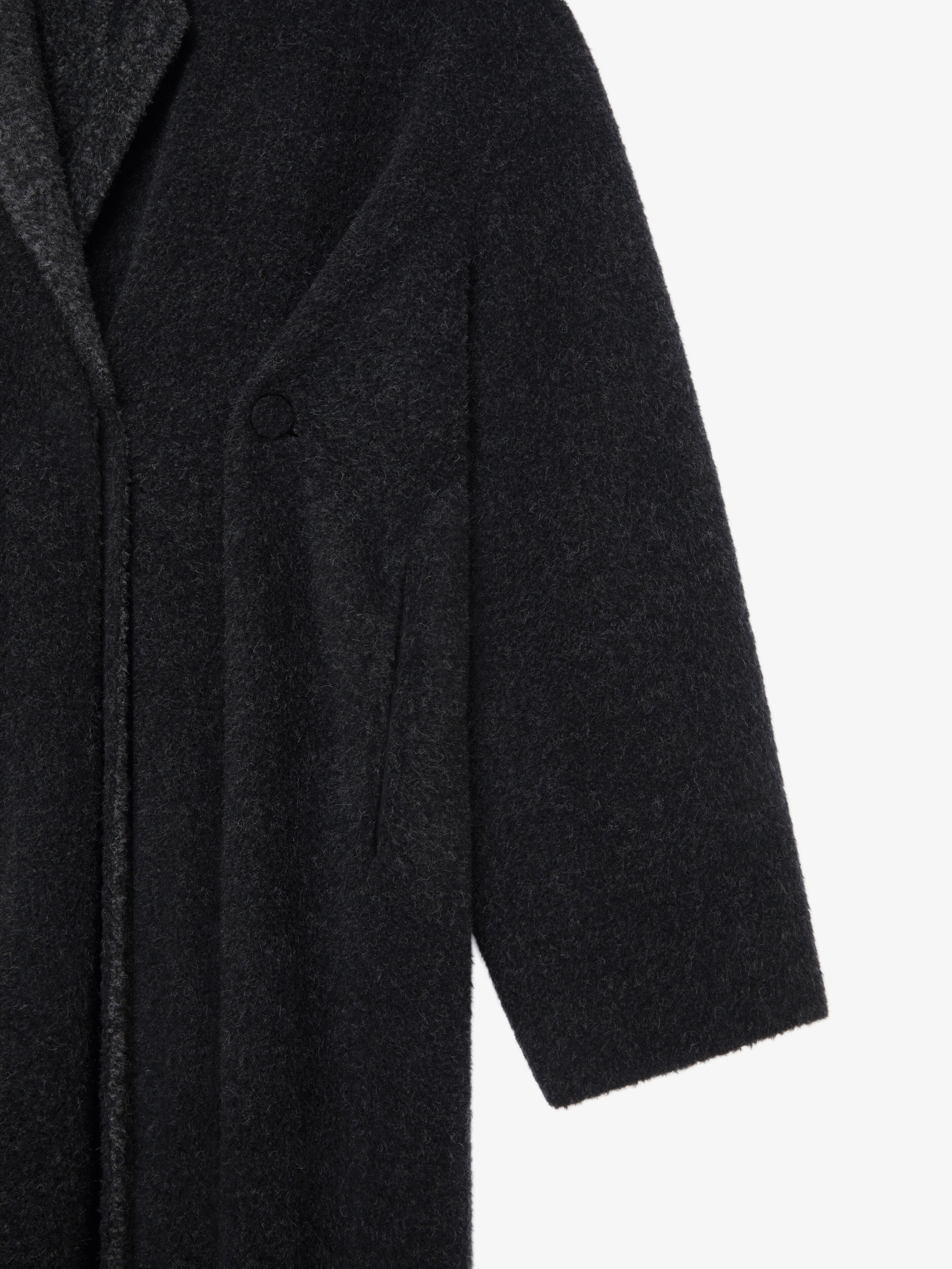 COAT IN DOUBLE FACE WOOL ALPACA - 5