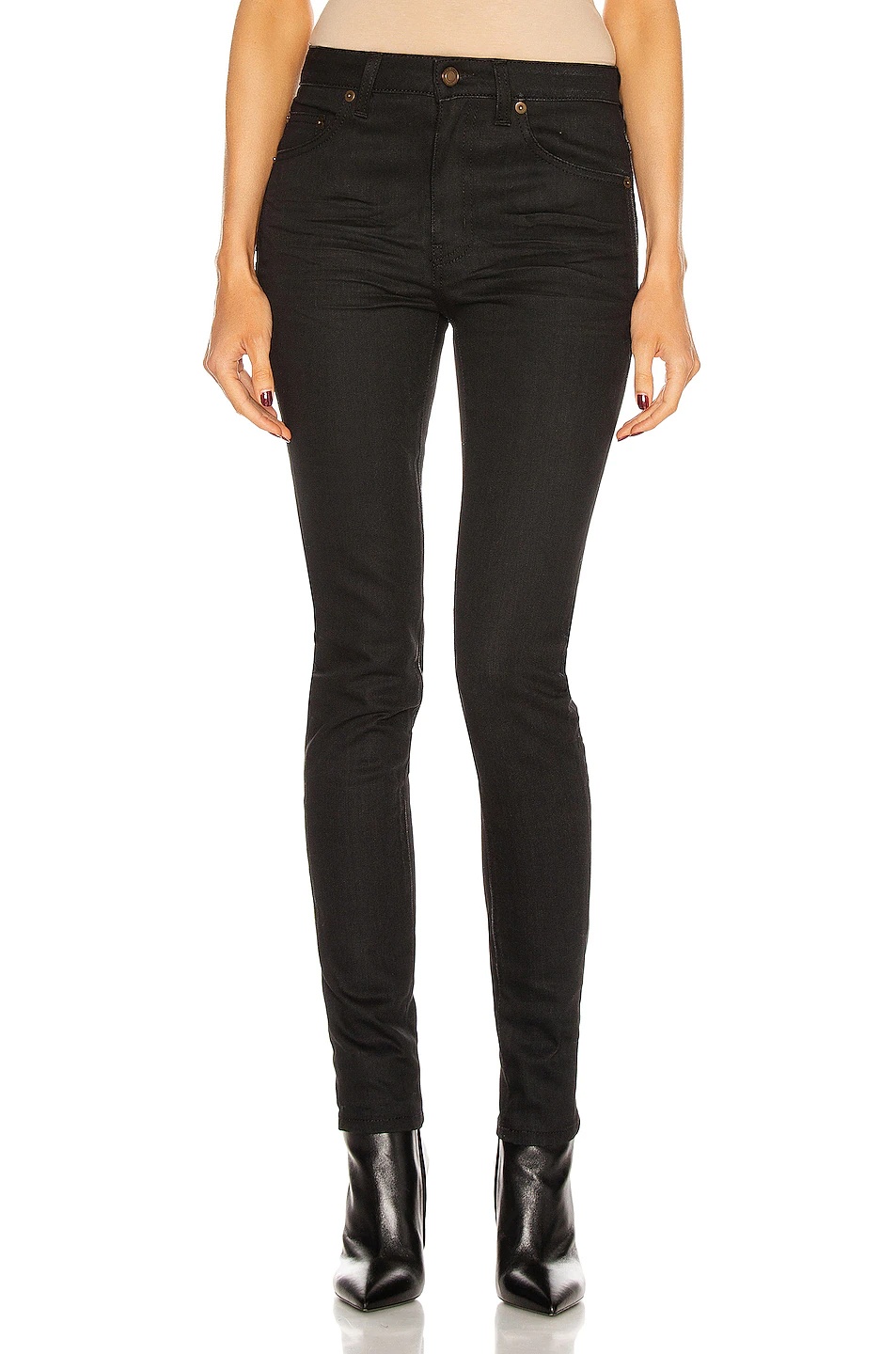 Medium Waist Skinny Jean - 1