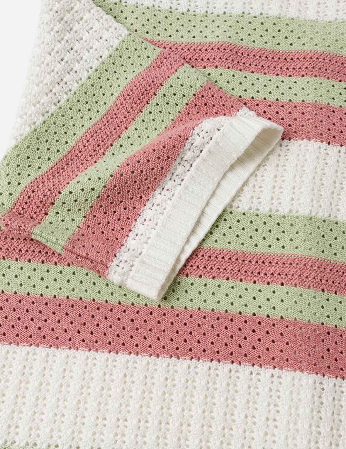 Seagull Embroidery Relax Fit Short-Sleeve Knitted Shirt - 9