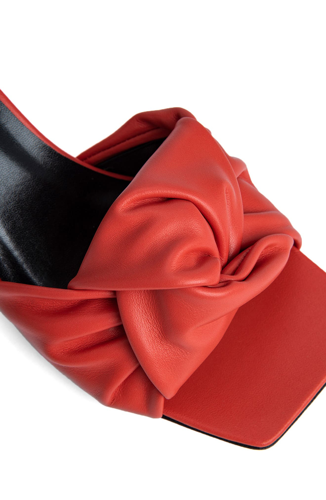 By Far Lana Open Toe Mule in Scarlet at Nordstrom - 5