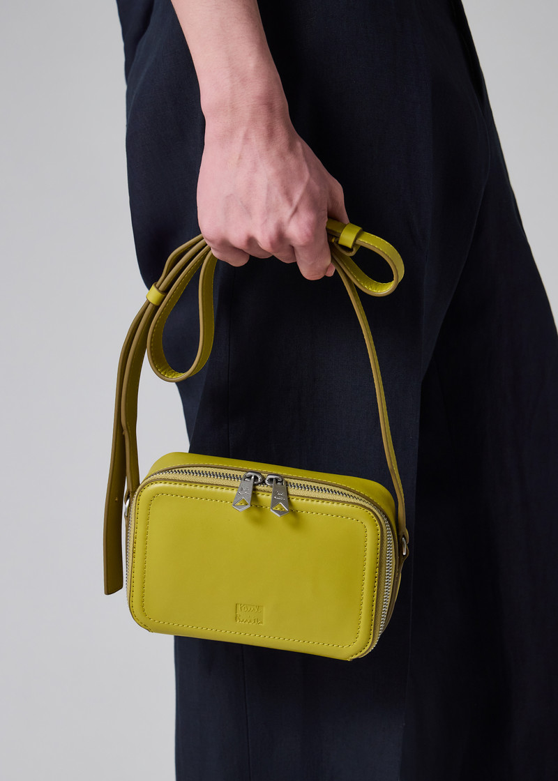 Olive Green Leather Flight Bag 7