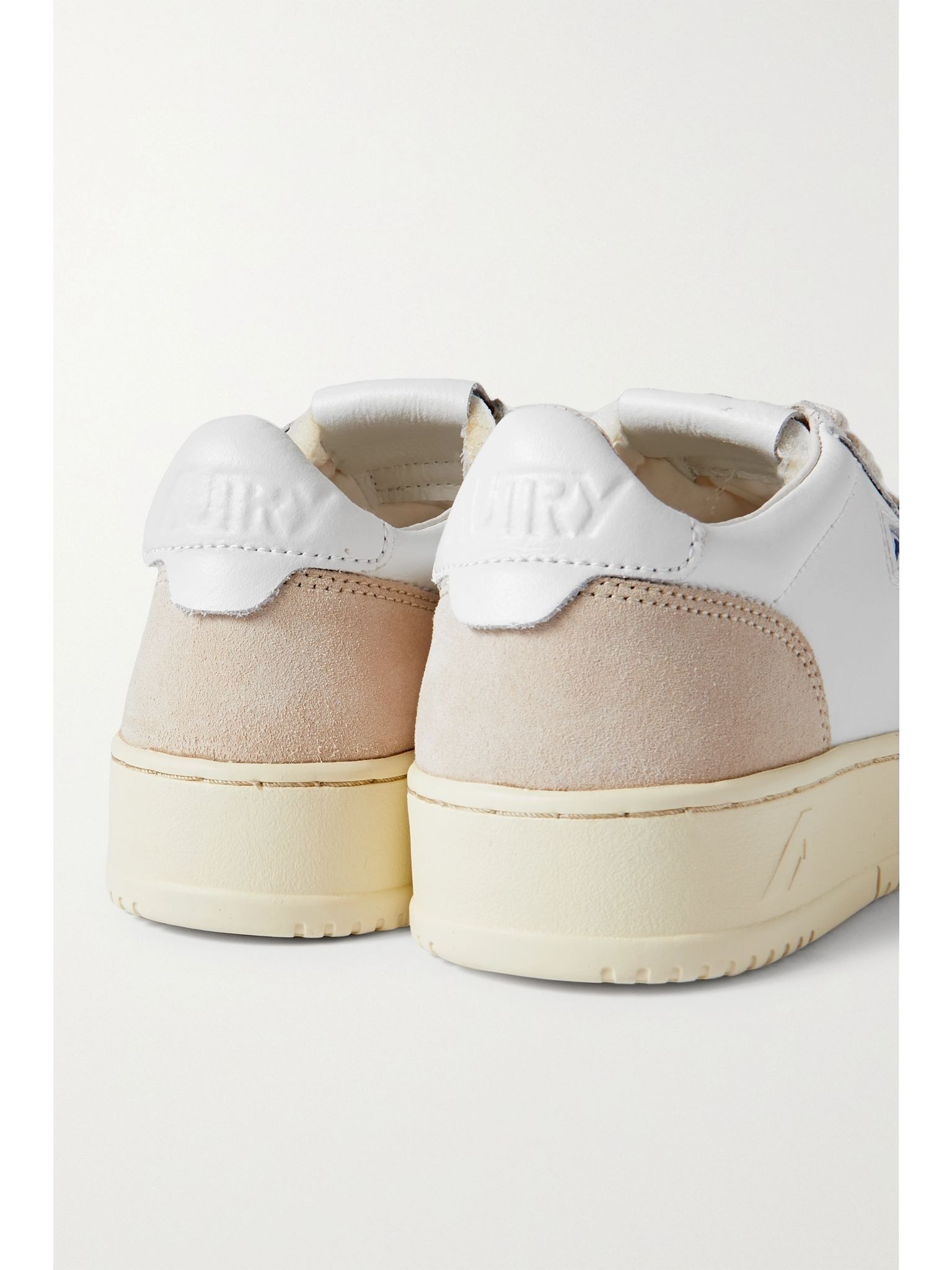 Medalist Low leather and suede sneakers White - 4
