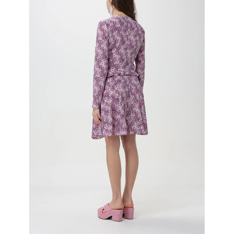 Isabel Marant PLUM TIERED SKIRT MINI DRESS outlook