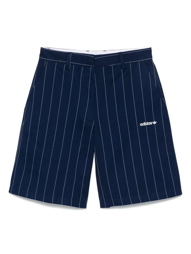 Pinstriped Shorts 1