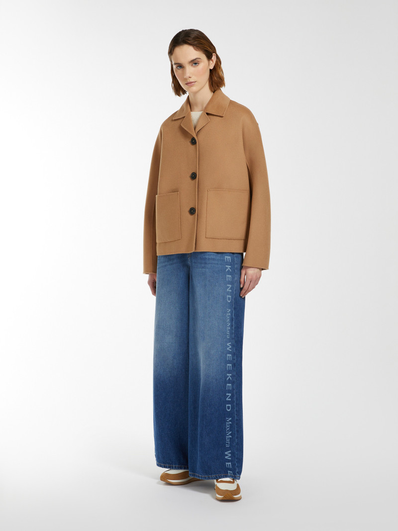 WEEKEND Max Mara SALE Double-sided wool single-breasted jacket outlook