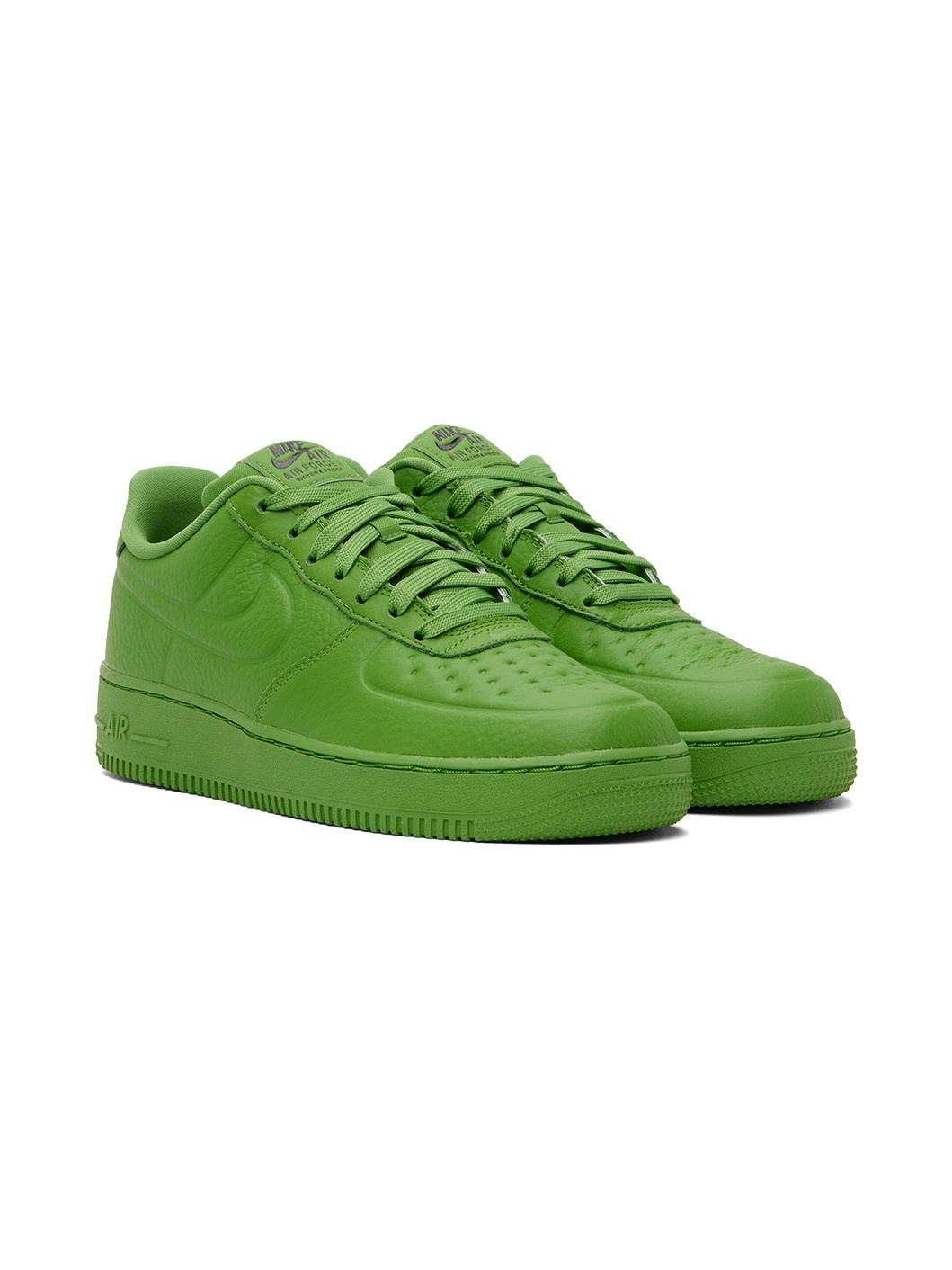 Green Air Force 1 '07 Pro-Tech Sneakers - 4