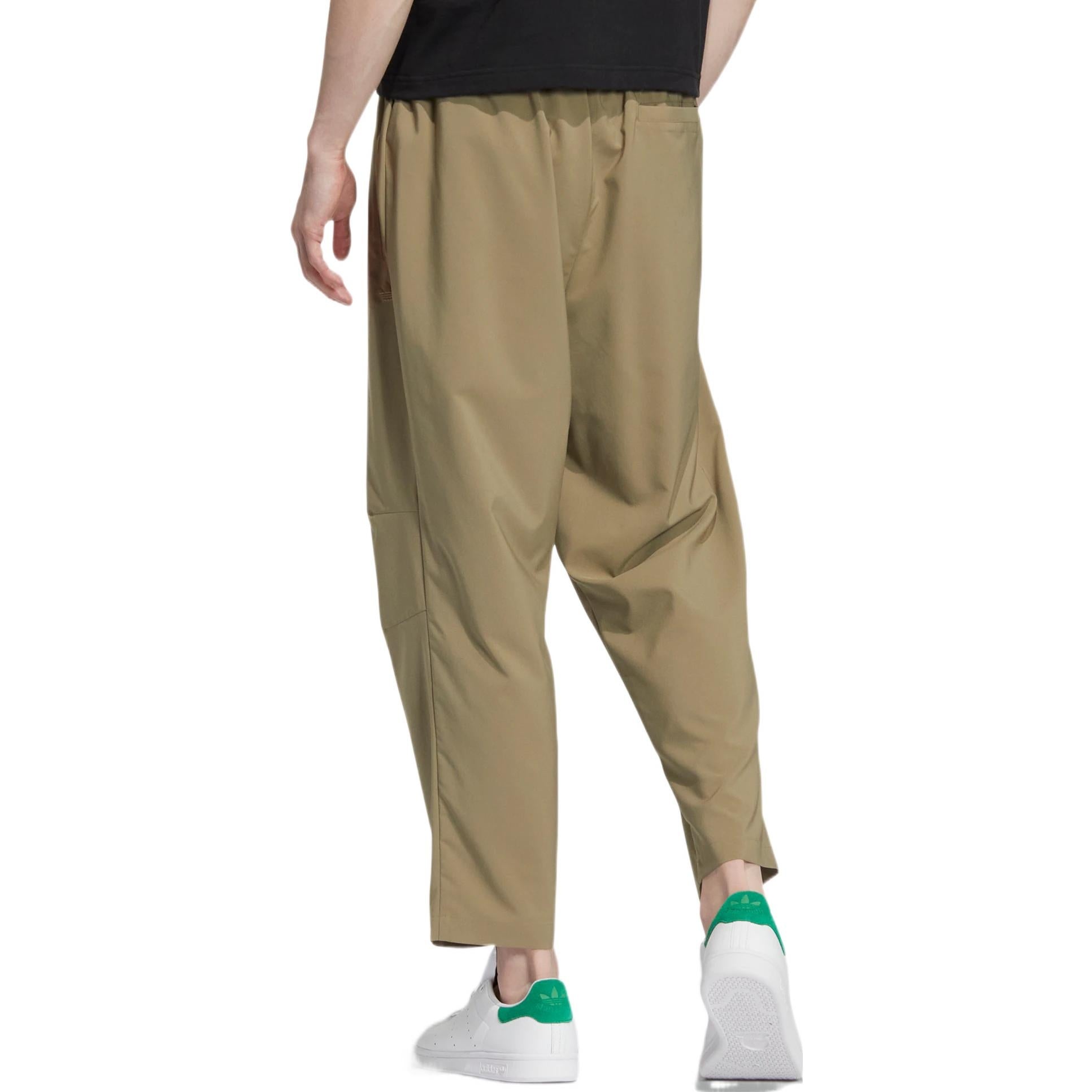 Men's adidas originals Lw Woven Pant Solid Color Logo Embroidered Casual Straight Sports Pants/Trous - 3