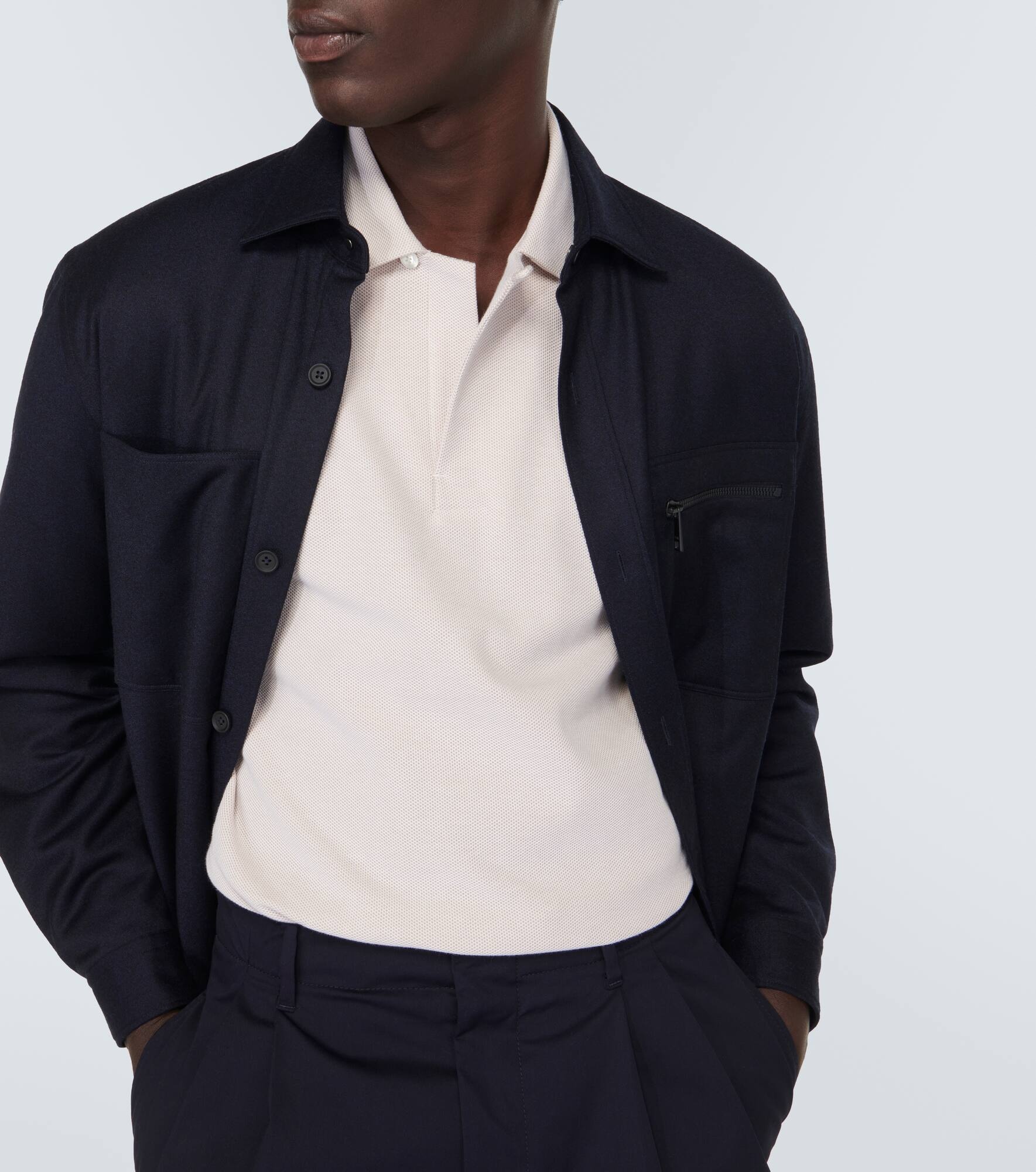 Cotton polo shirt - 5