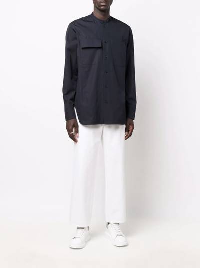 Jil Sander two-pocket cotton shirt outlook