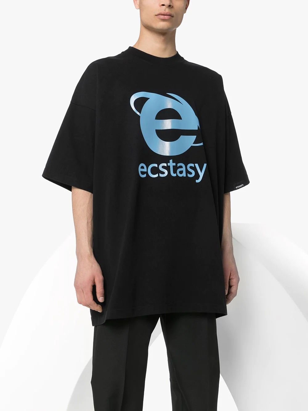 Ecstasy-print cotton T-shirt - 2