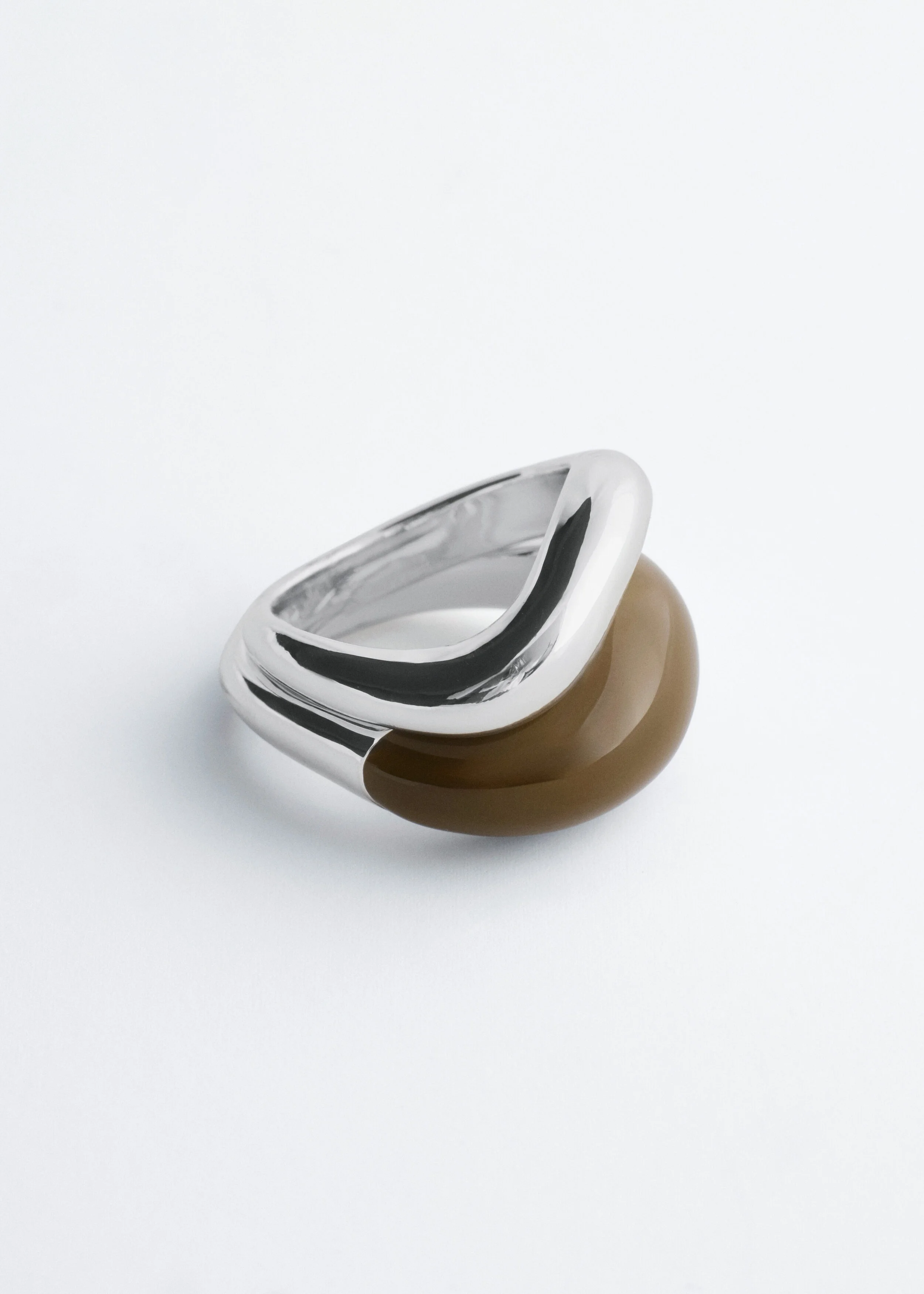 Sculptural 2-Pack Ring Set - 1