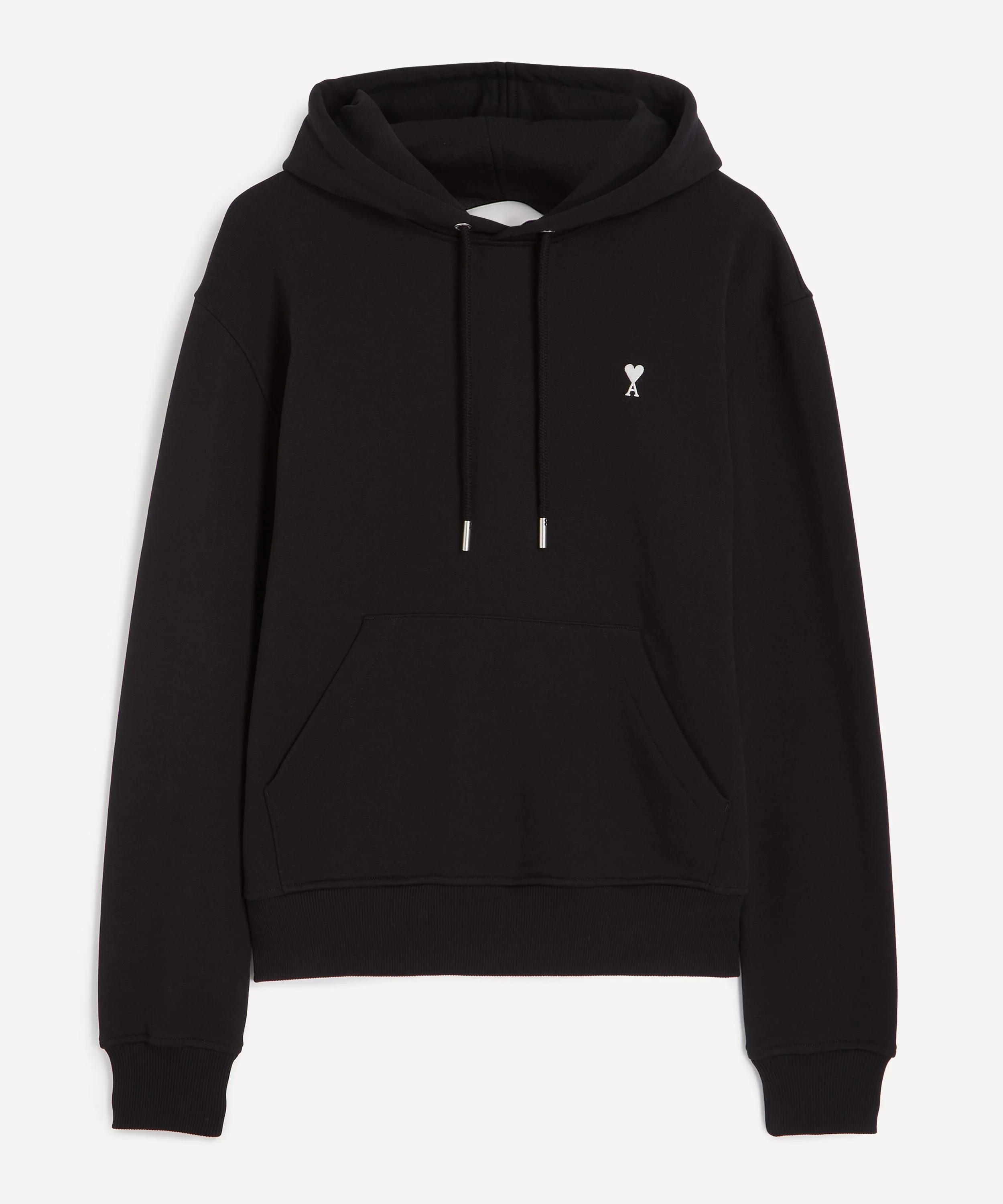 Cotton Contrast Ami de Coeur Hoodie - 1