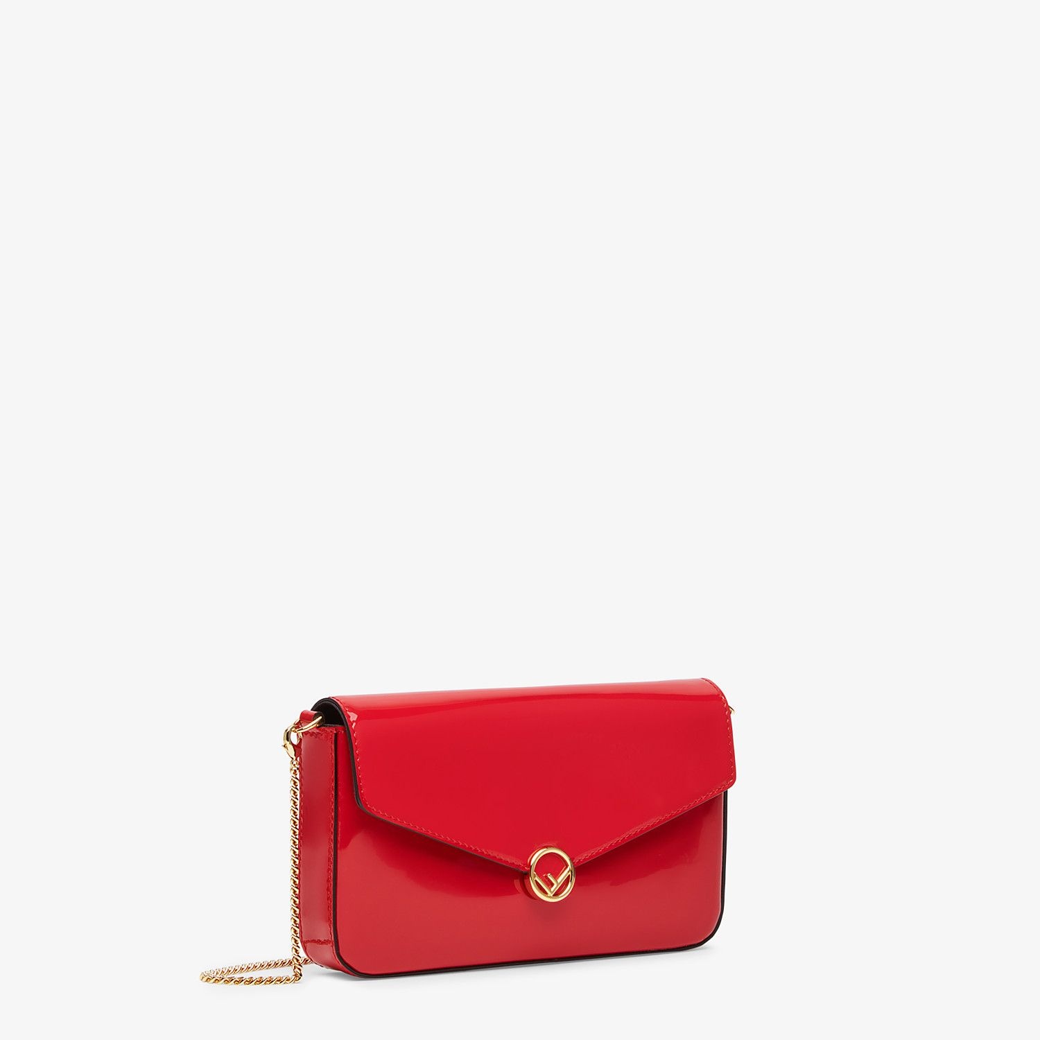 Mini bag in red patent leather - 3