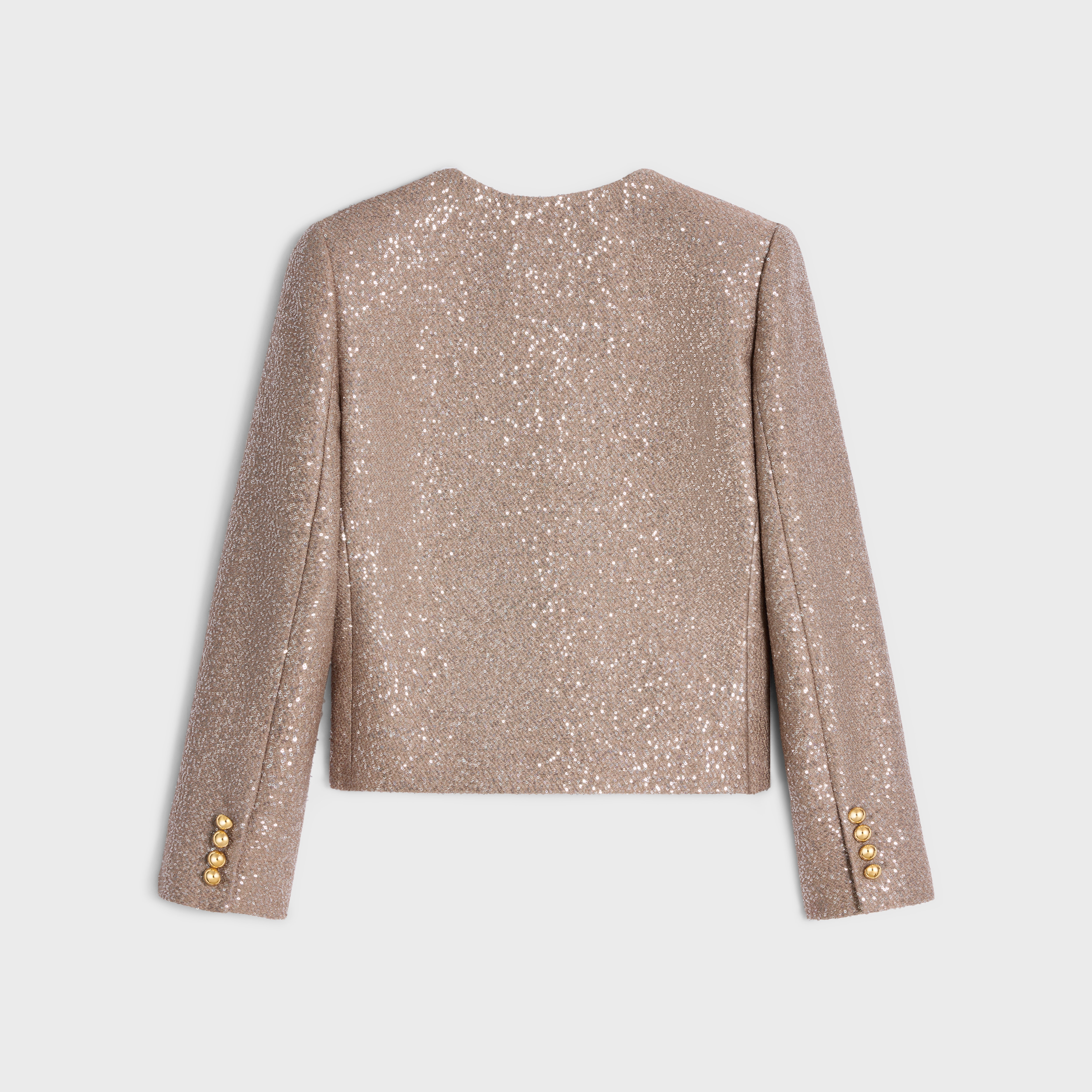 embroidered chelsea jacket in wool - 2
