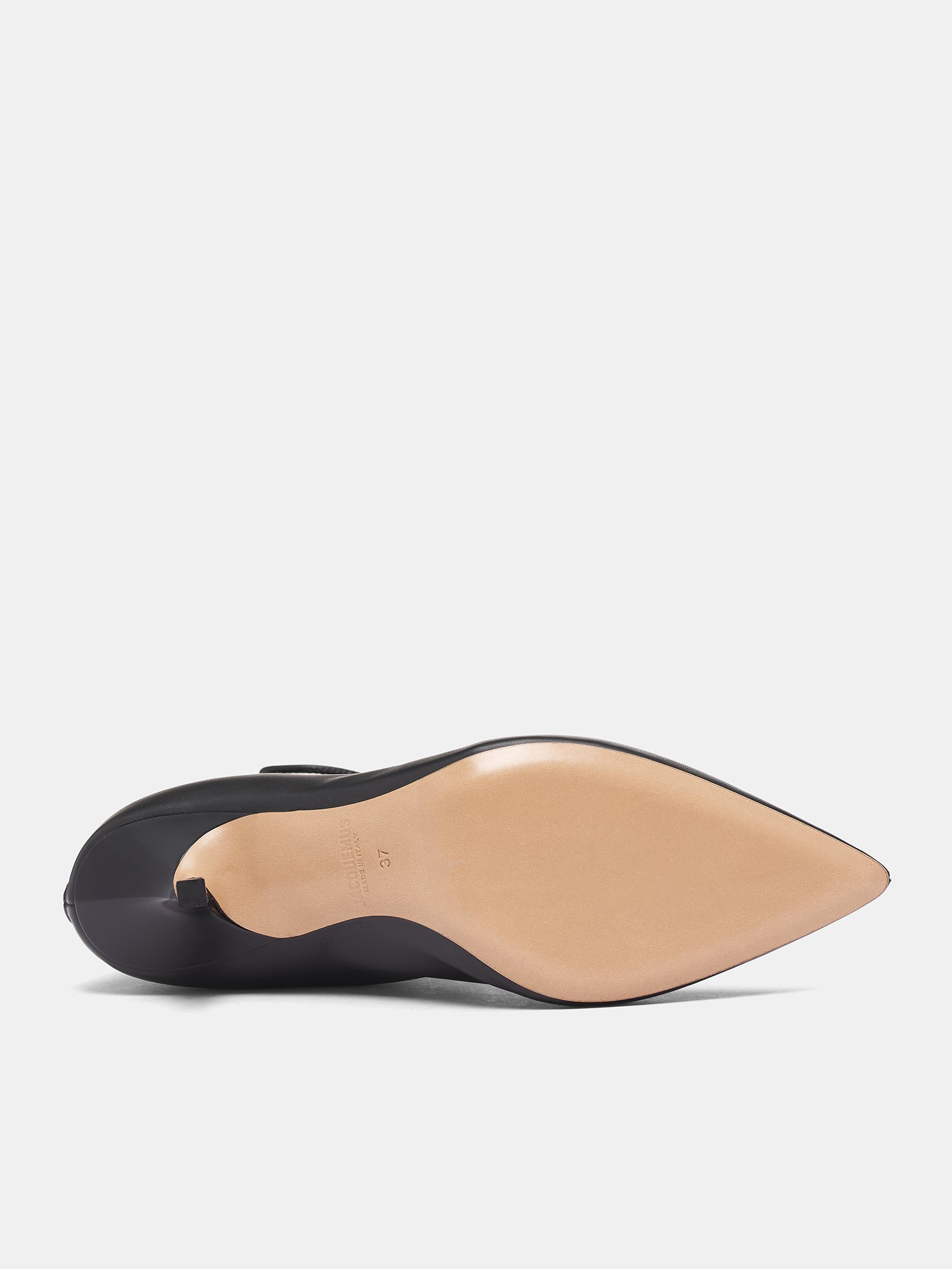 Black Leather Tourni Boots - 6