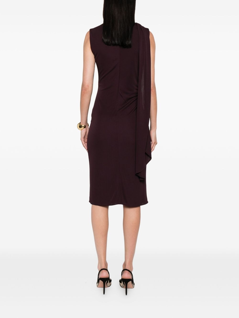 cut-out midi dress - 4