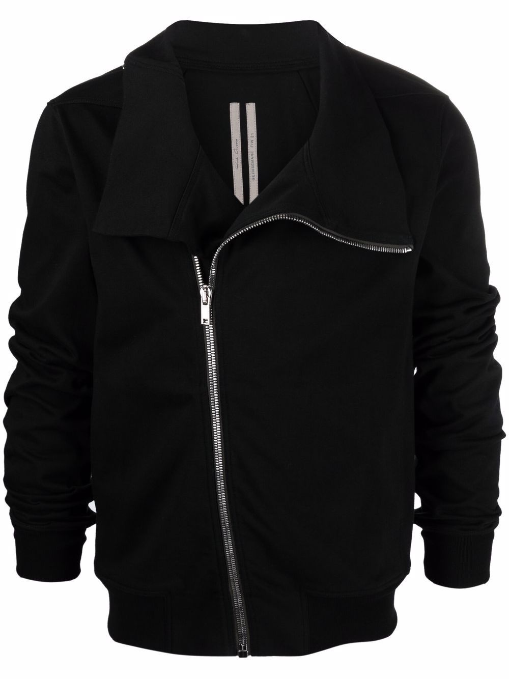 zip-up funnel neck jacket - 1