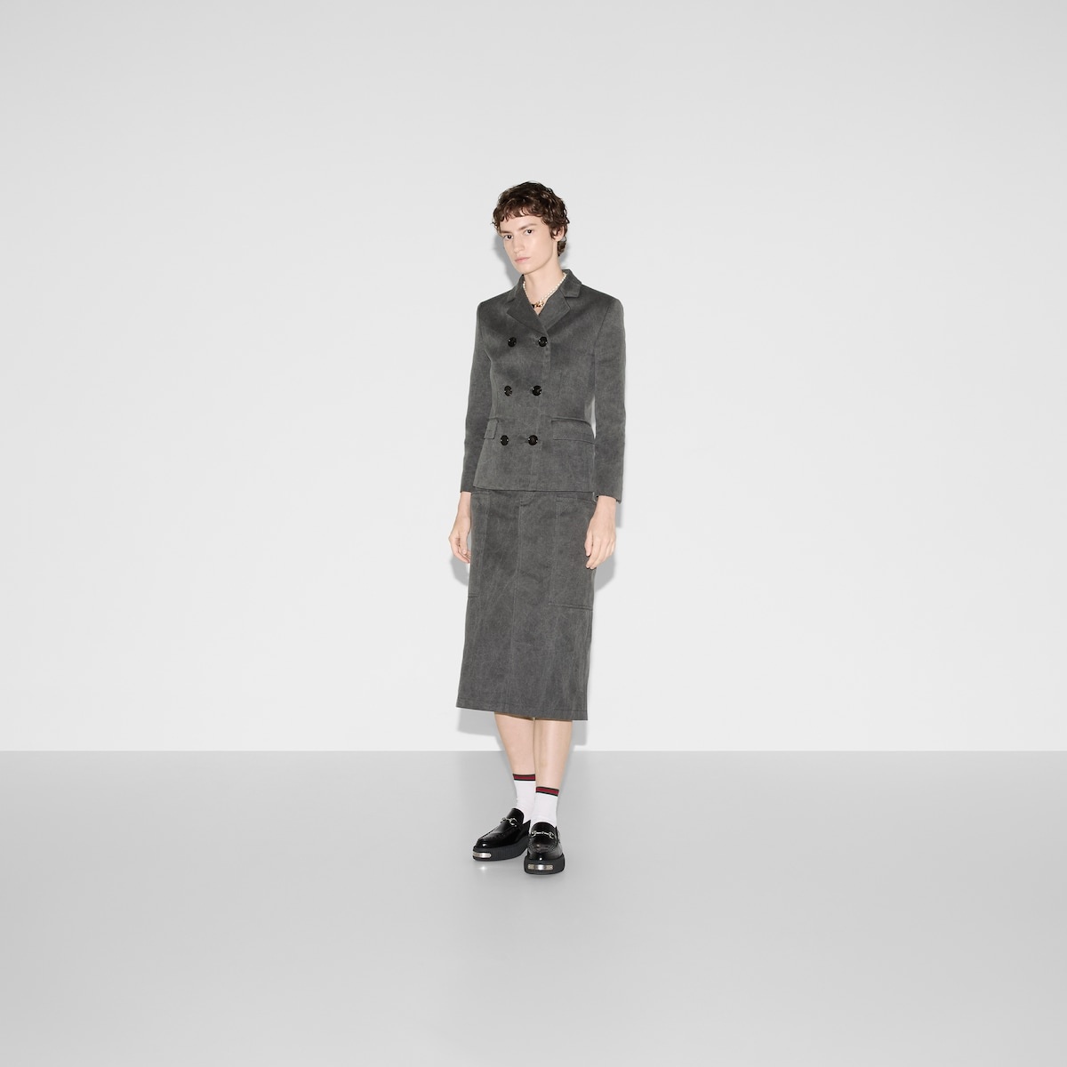 Cotton canvas delavé jacket - 2