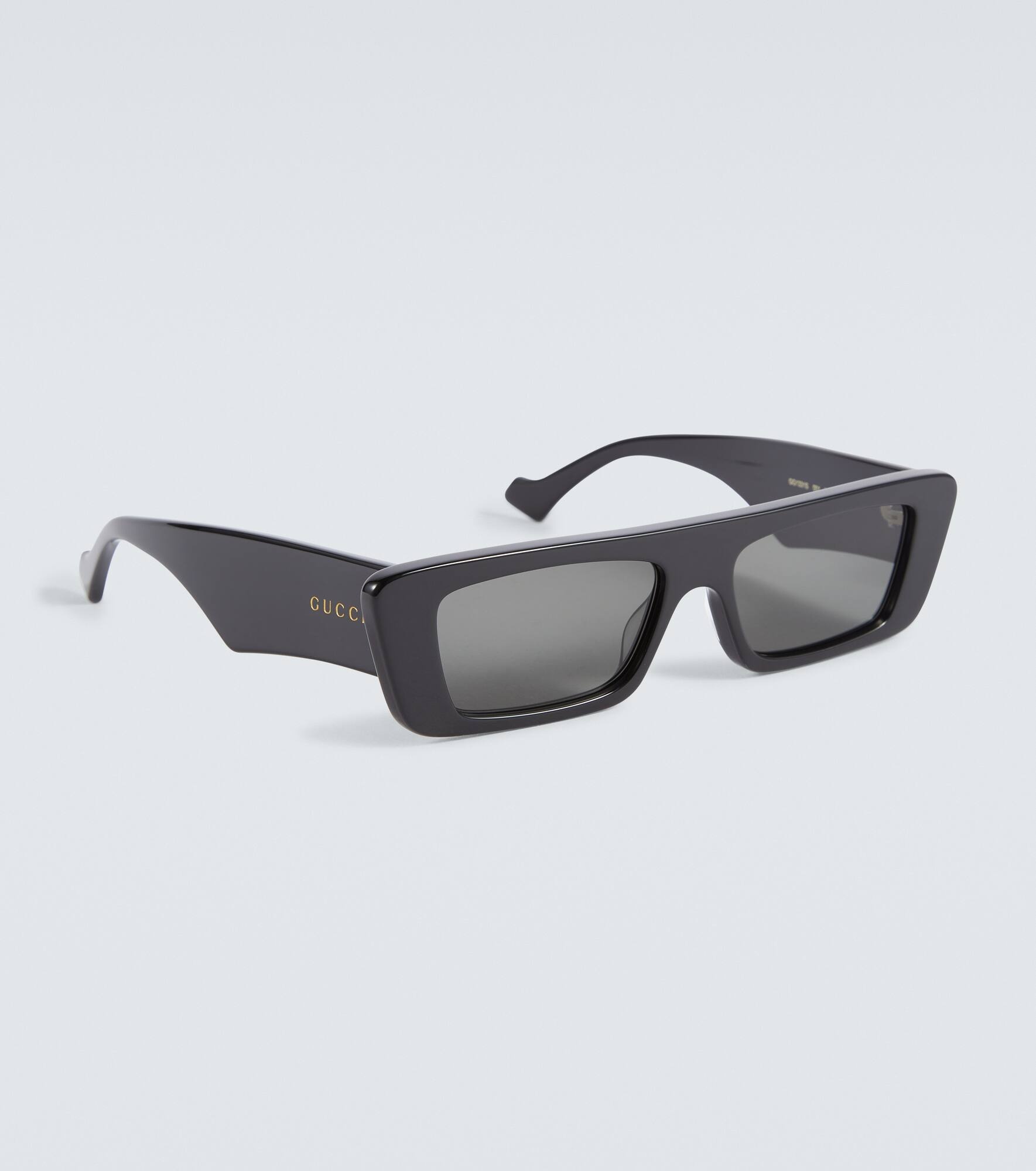 Logo rectangular sunglasses - 4