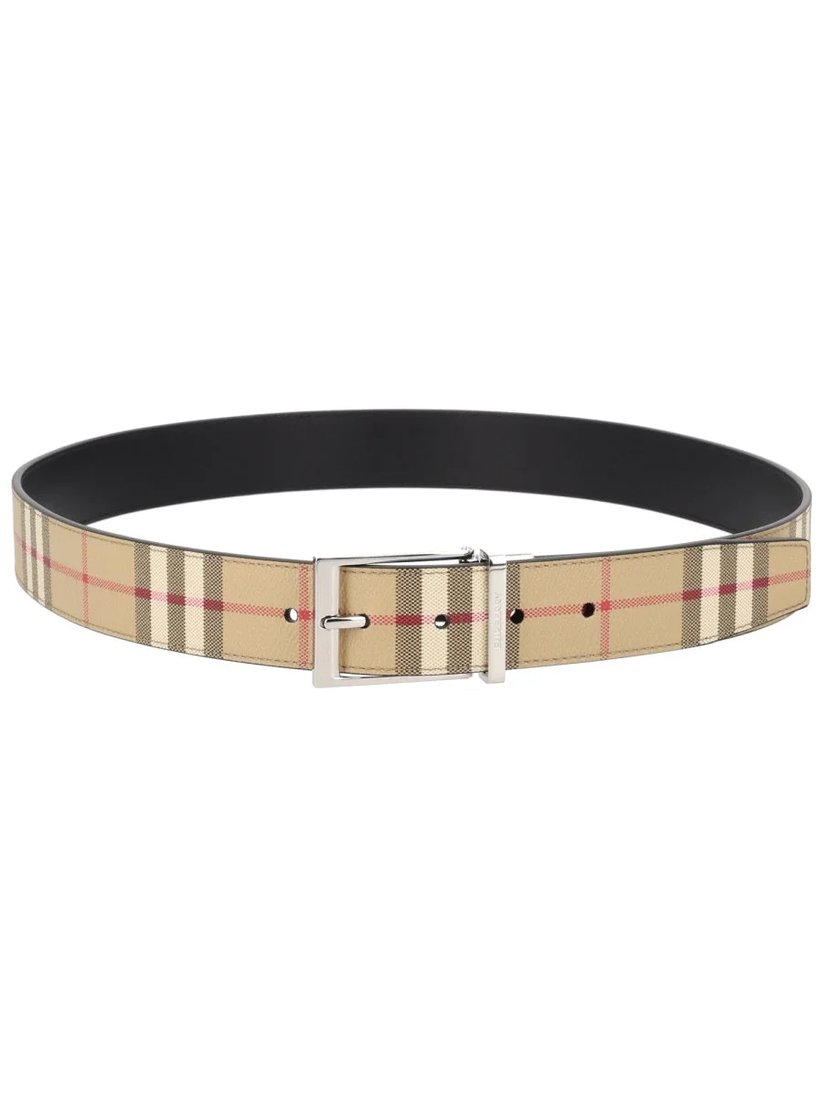 Burberry Men Belt "Check" - 1