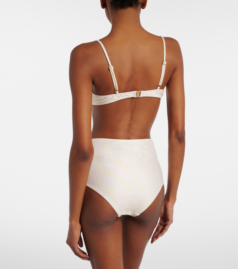 Reyes gingham bikini bottoms 3