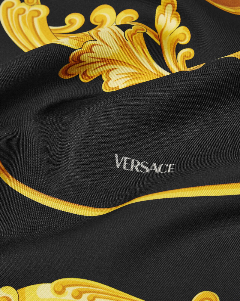 VERSACE Cameo Large Silk Foulard 35" outlook