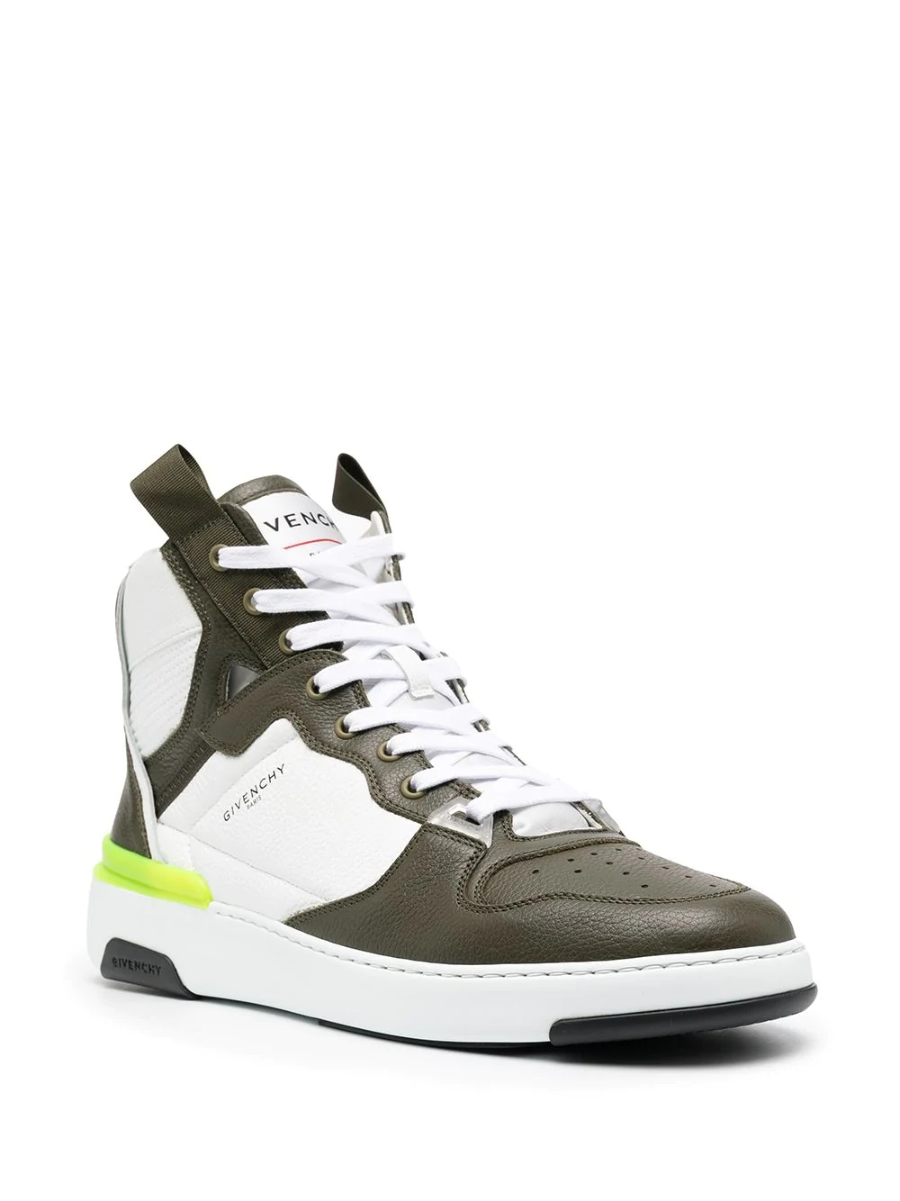 Wing mid three-tone sneakers - 2