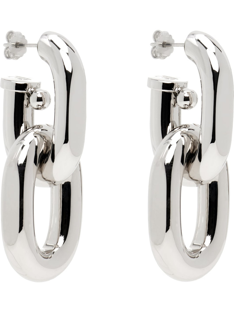 rabanne Double XL Link Earrings outlook