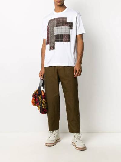 Junya Watanabe MAN Camiseta com recortes outlook