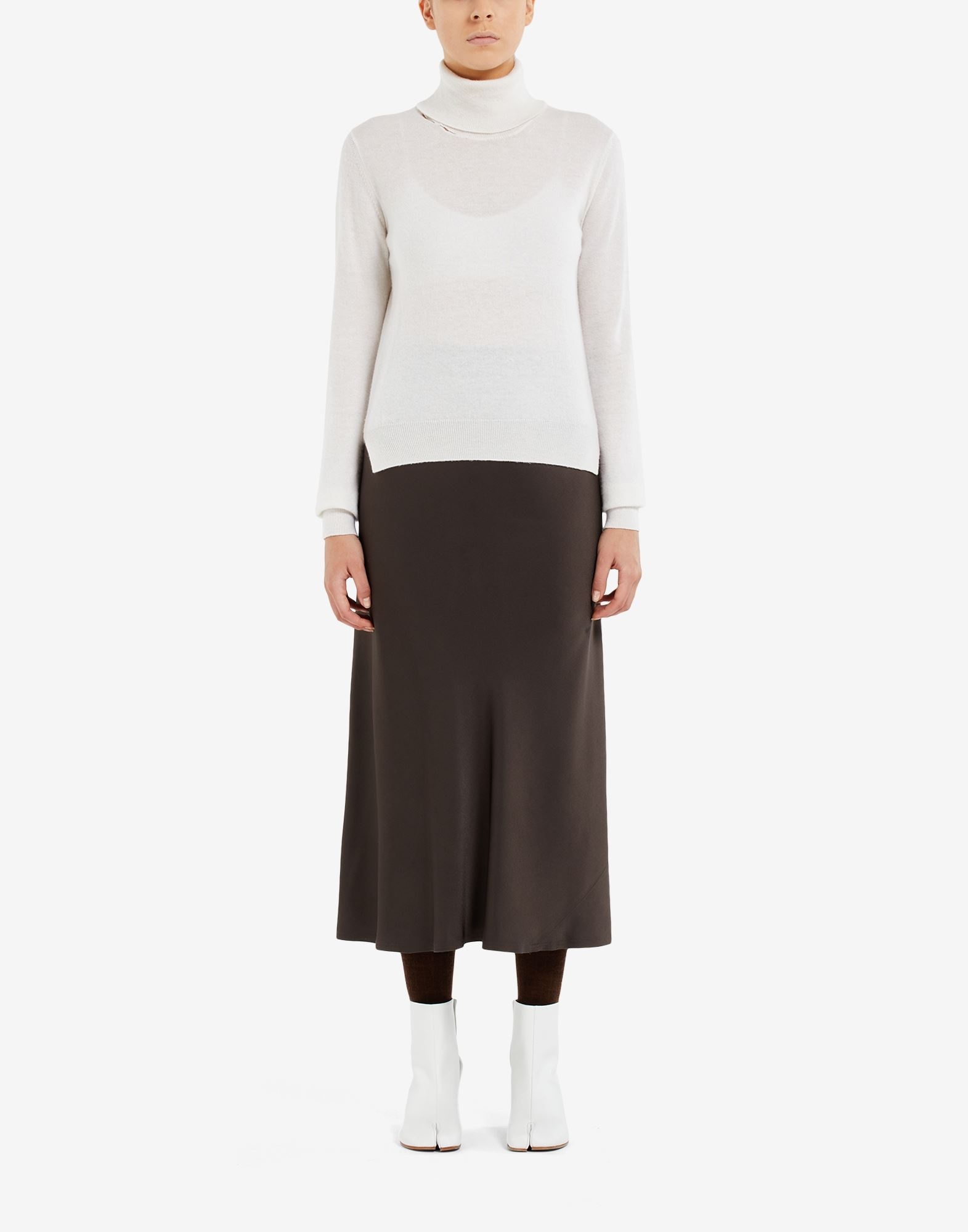 High-neck wool sweater - 2
