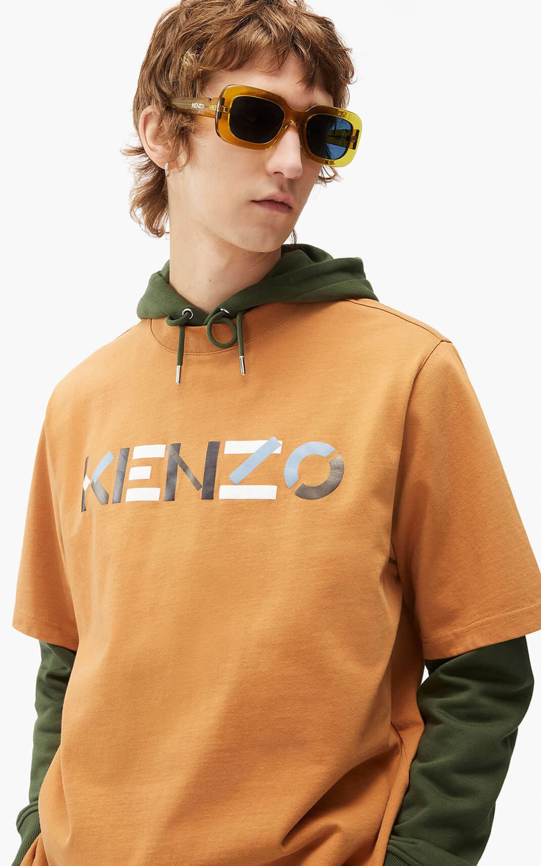 Multicoloured oversize KENZO Logo T-shirt - 2