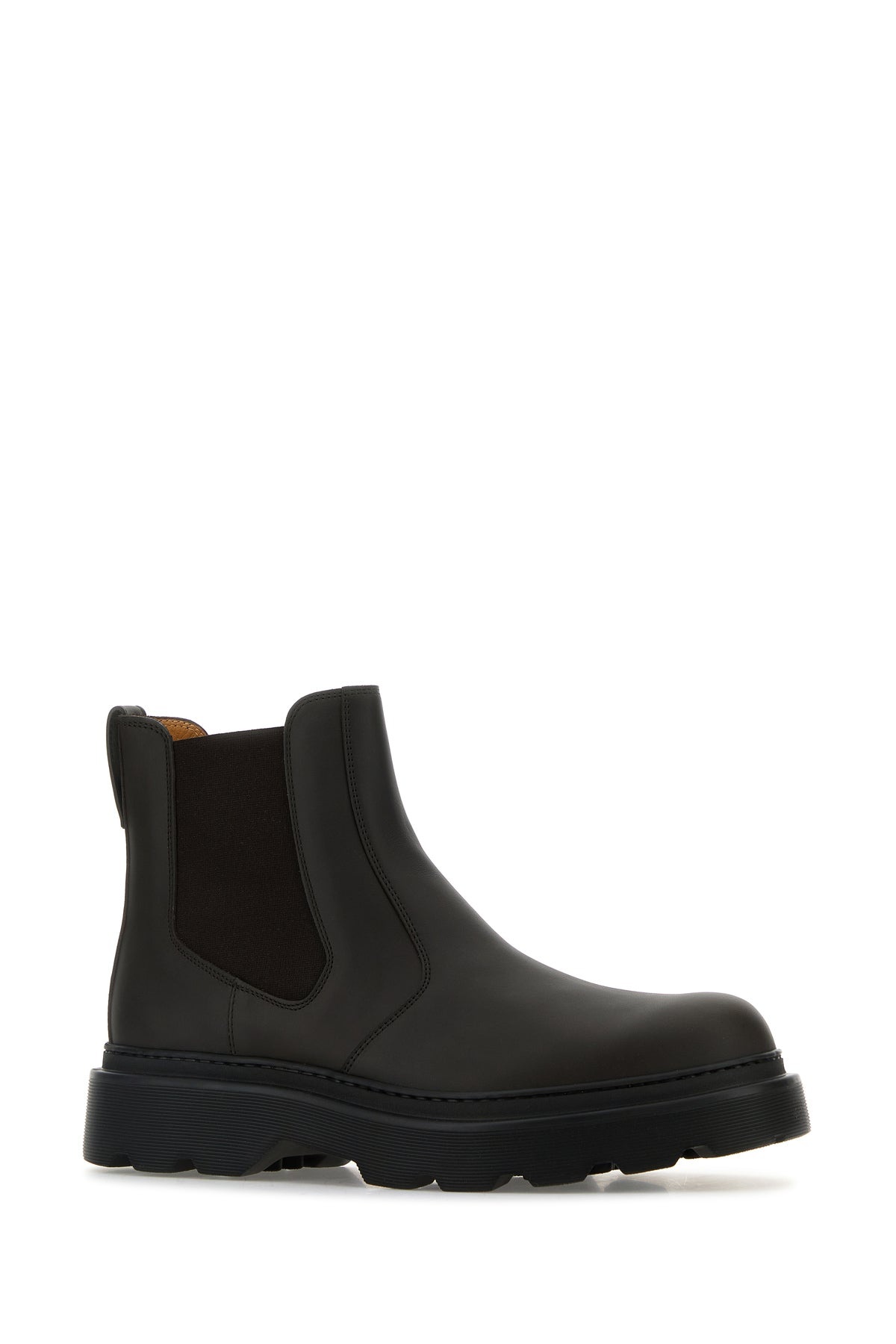 Dark brown leather ankle boots - 2