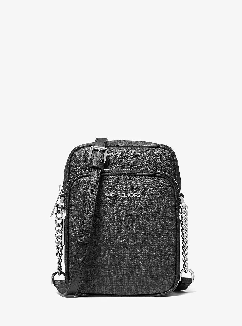 Jet Set Travel Medium Logo Crossbody Bag - 1
