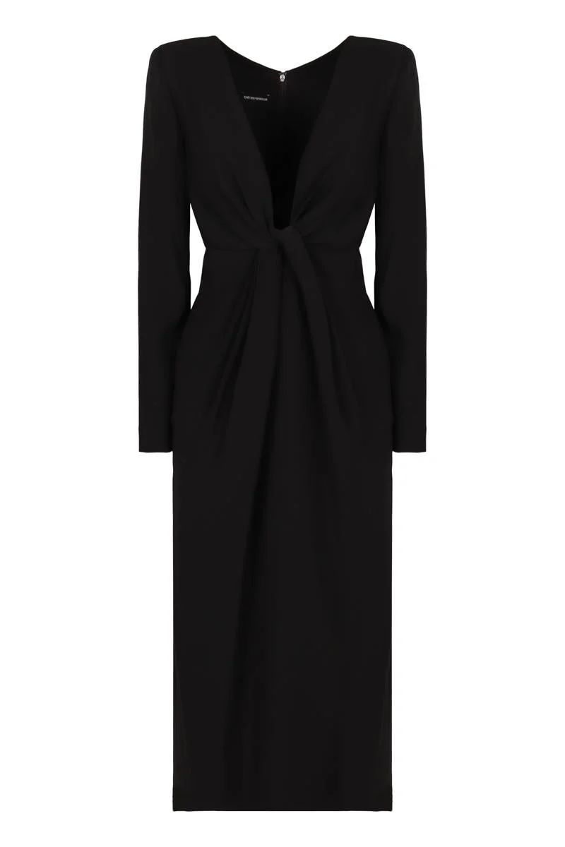 Emporio Armani V-Neck Dress - 1