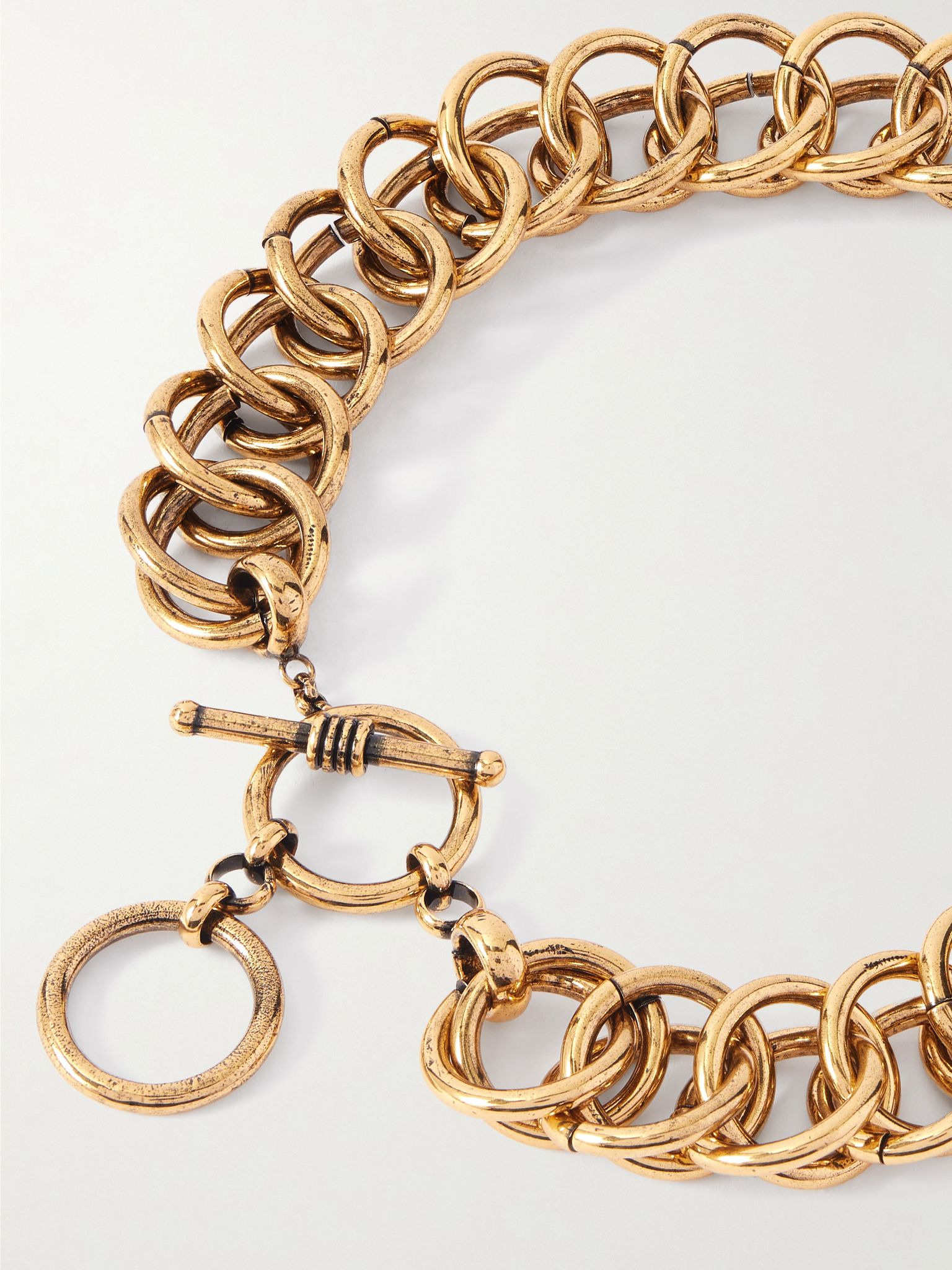 Gold-tone necklace Gold - 3